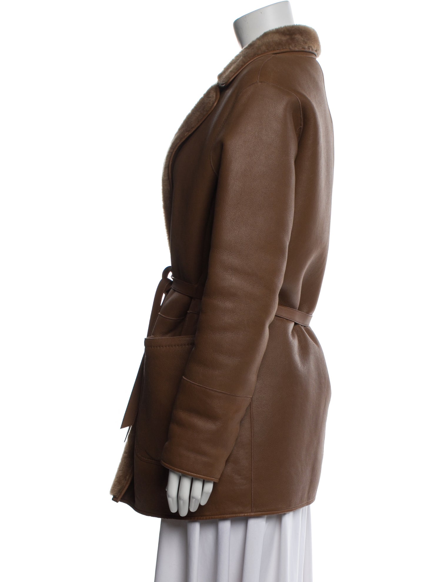 Loro Piana Lambskin Fur Coat