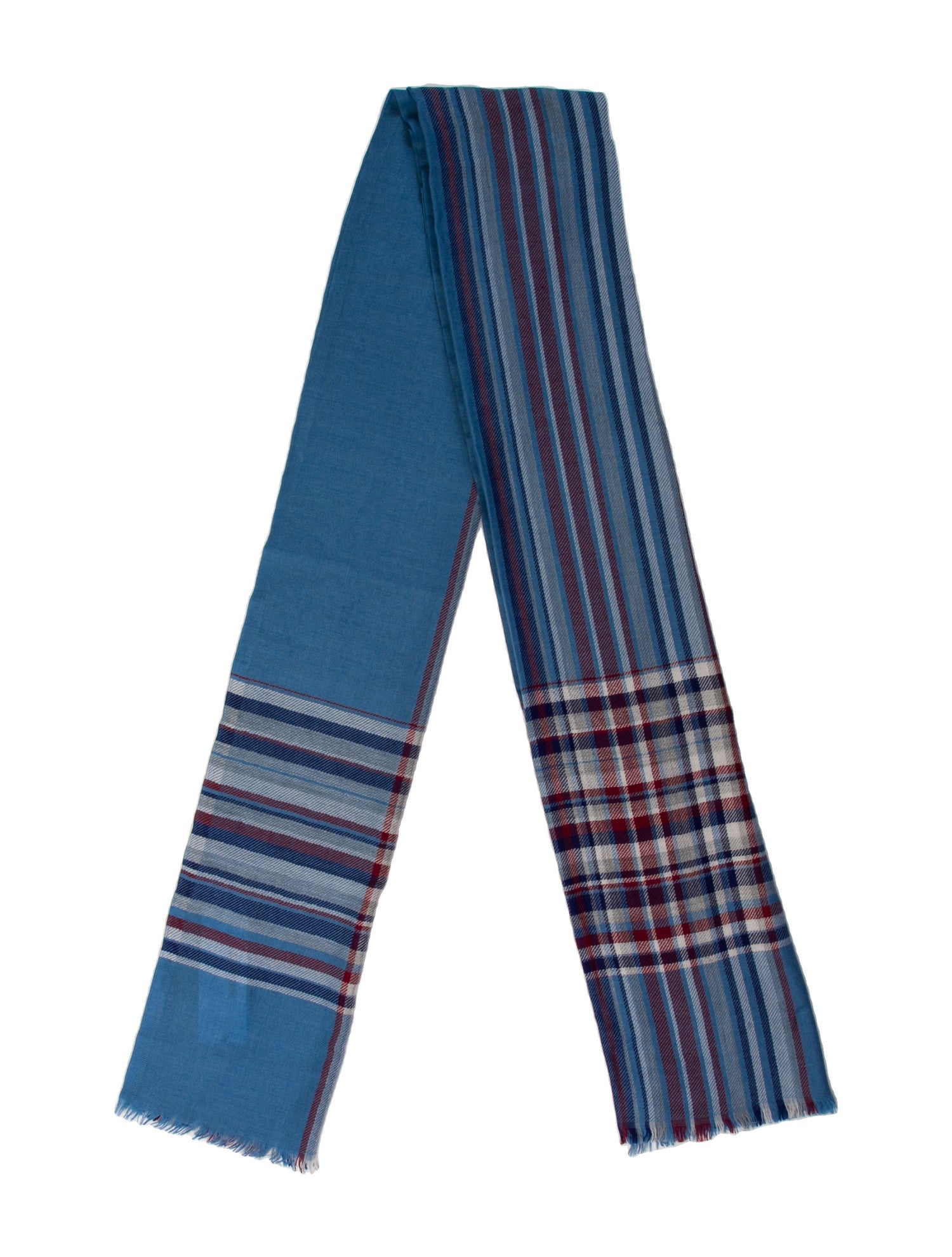 Loro Piana Cashmere Striped Scarf