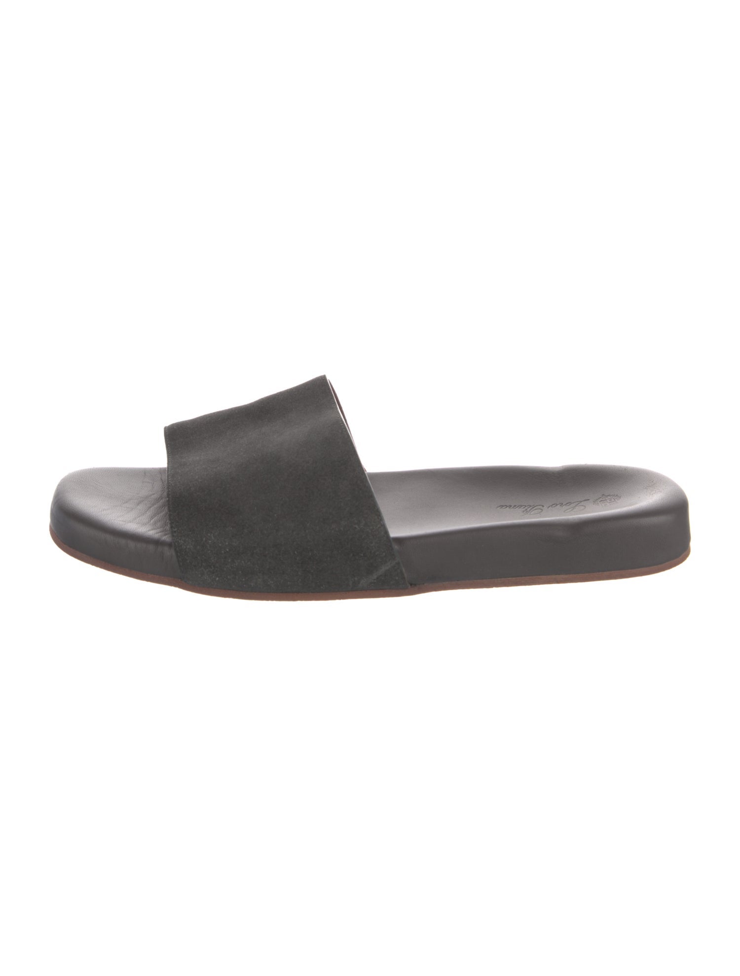 Loro Piana Suede Slides