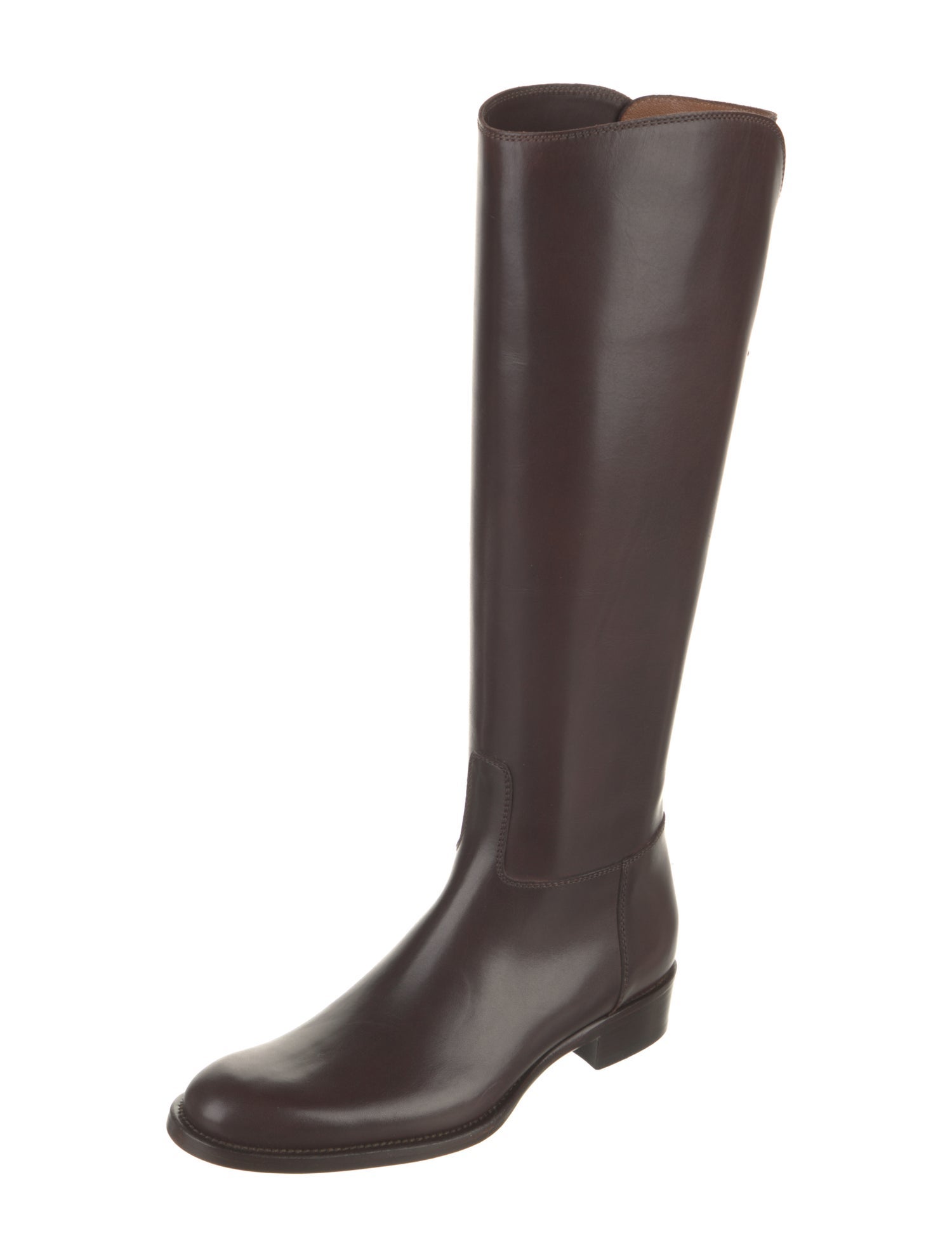 Loro Piana Leather Riding Boots