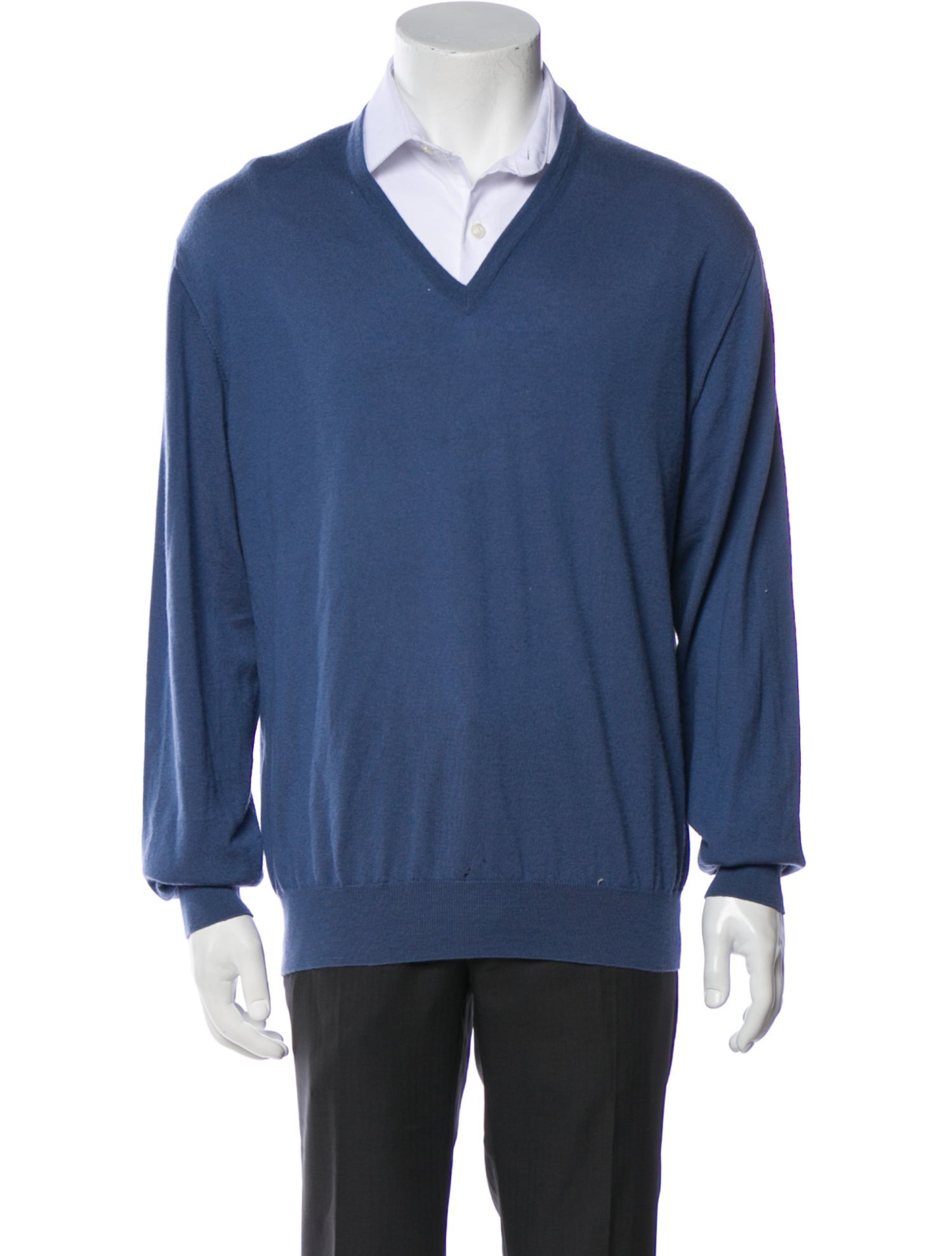 Loro Piana Cashmere V-Neck Pullover