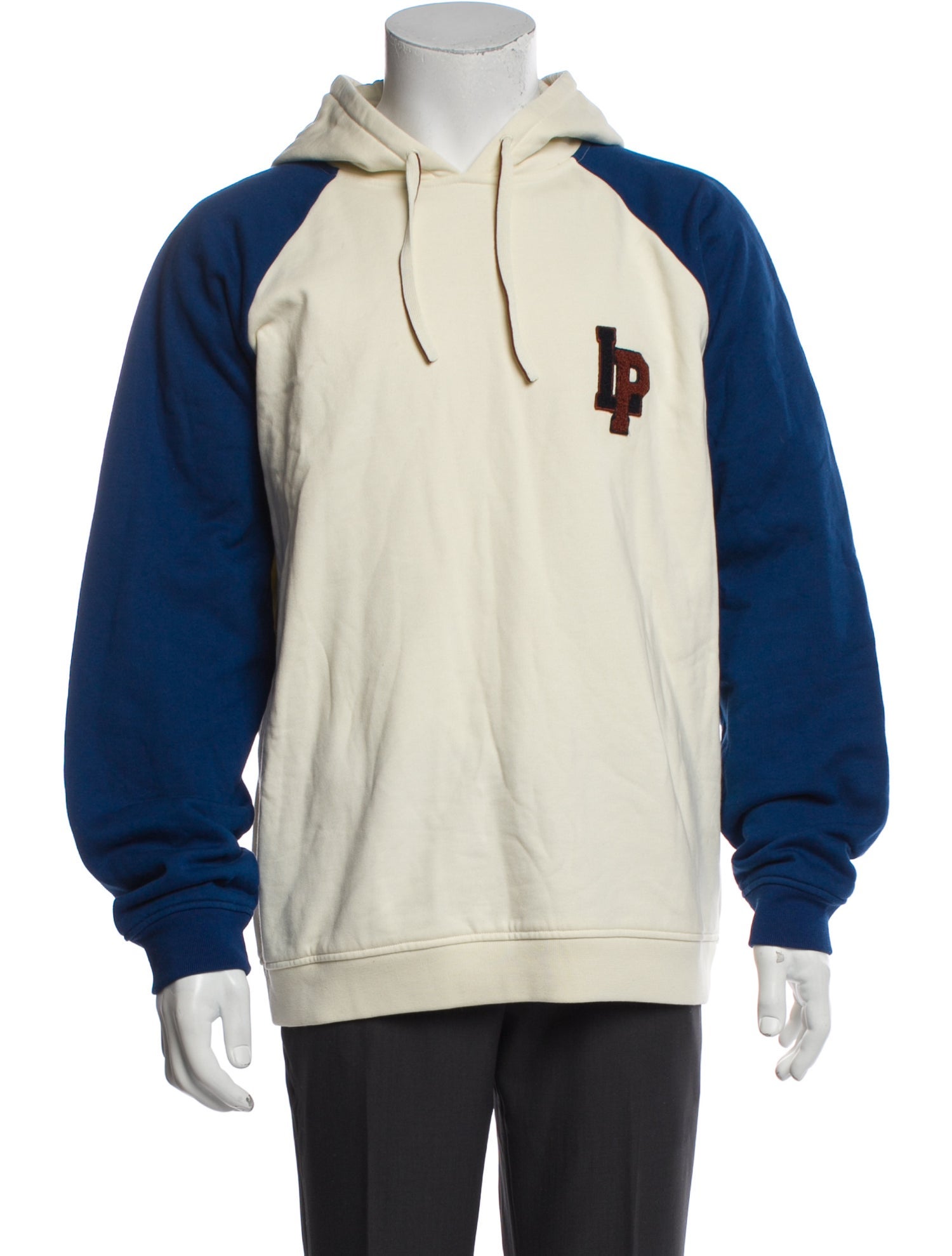 Loro Piana Colorblock Pattern Crew Neck Hoodie