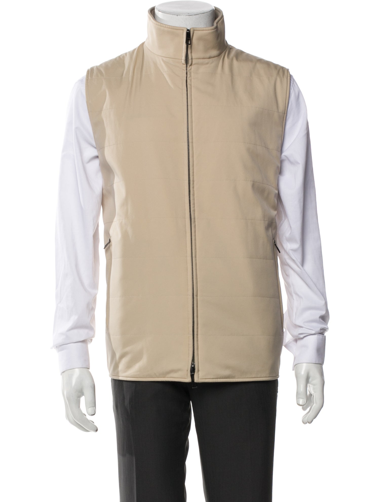 Loro Piana Cashmere Green Storm System Cashmere Vest