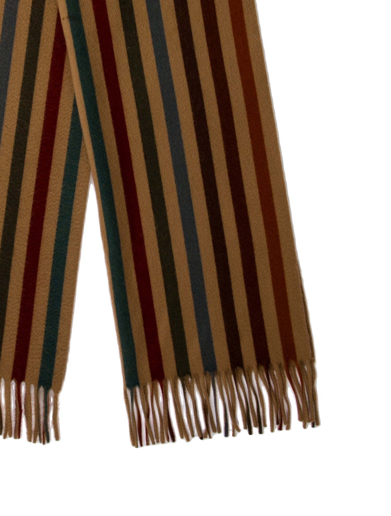 Loro Piana Cashmere Striped Scarf