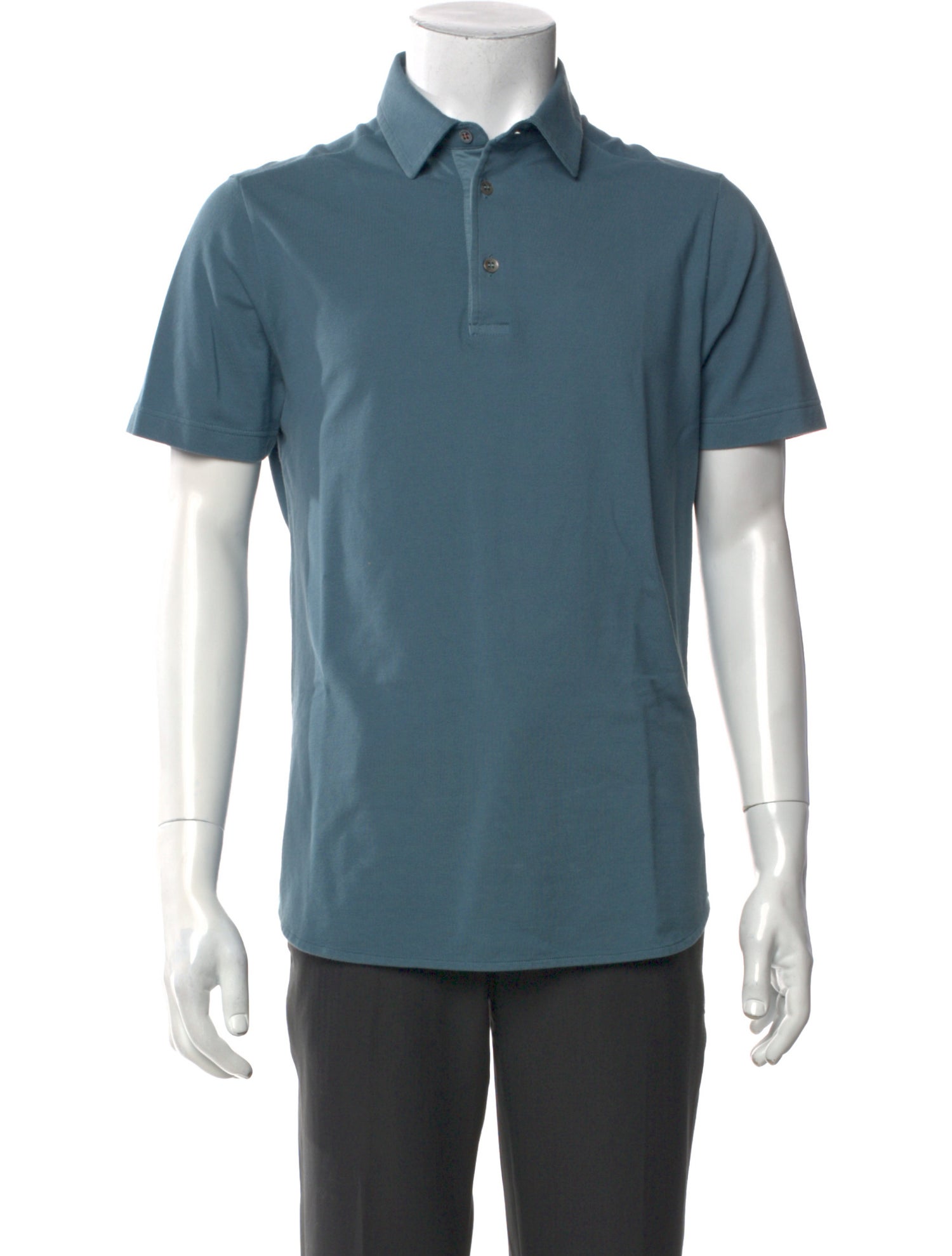 Loro Piana Crew Neck Short Sleeve Polo Shirt