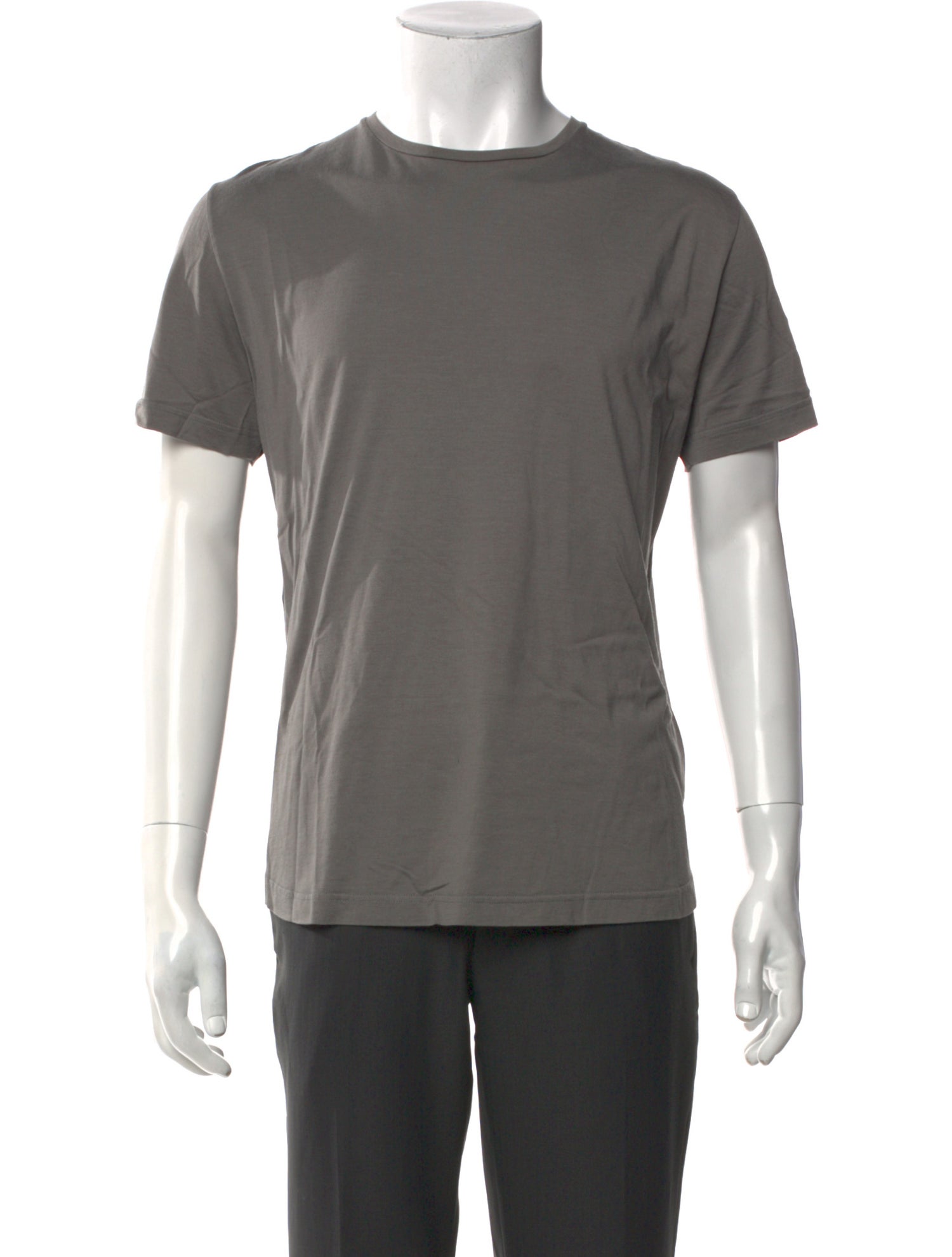Loro Piana Silk Crew Neck T-Shirt