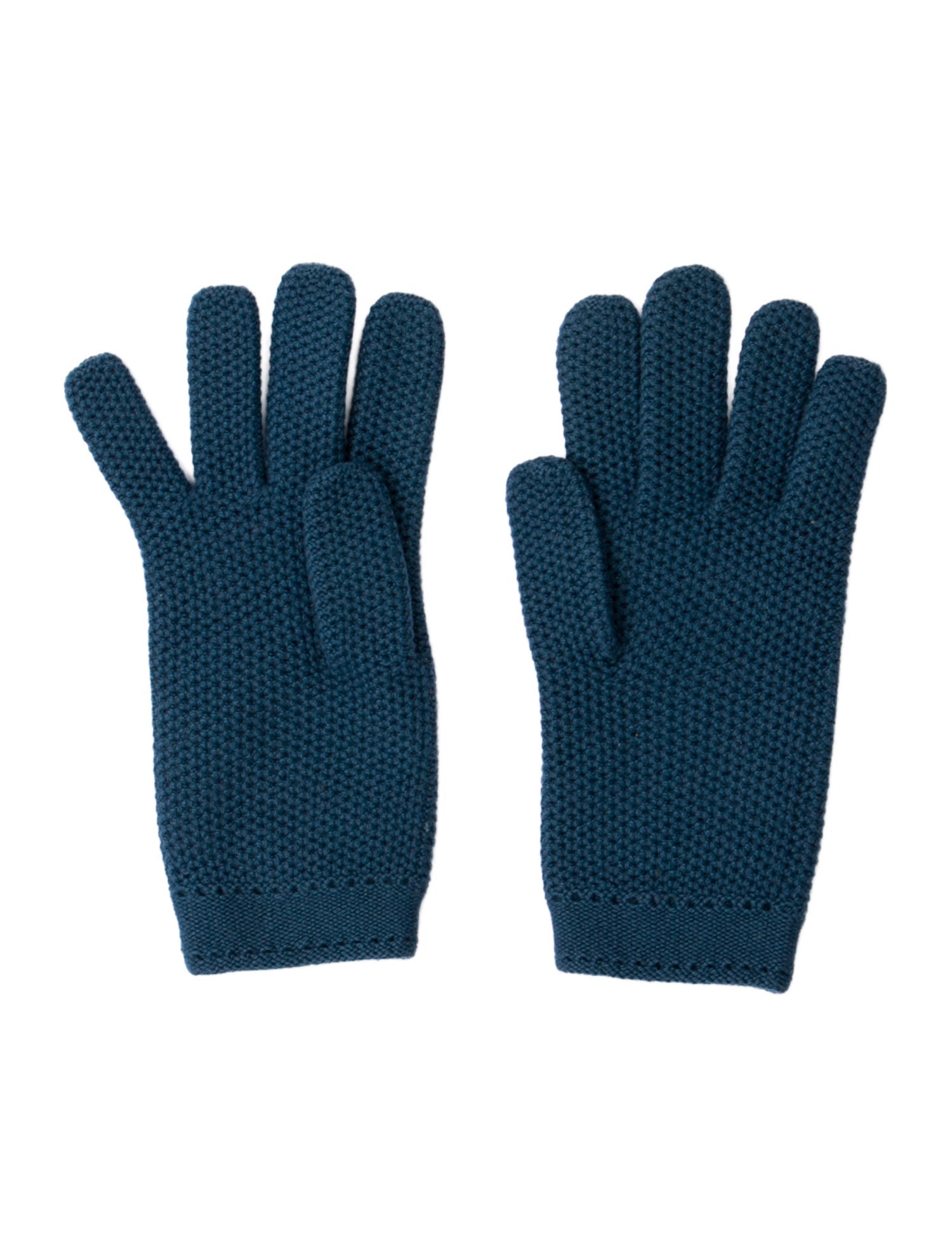 Loro Piana Cashmere Winter Knitted Gloves Size S