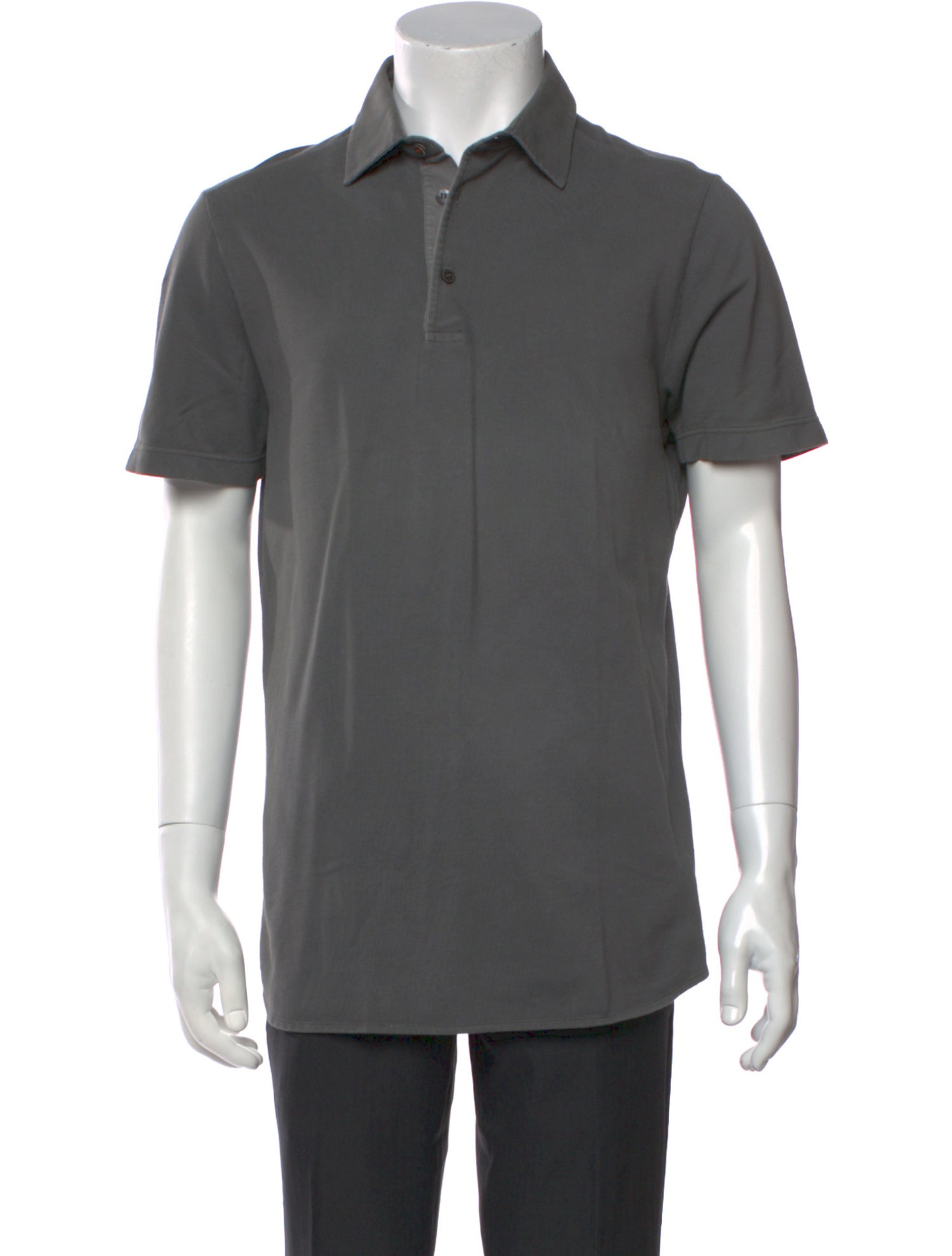 Loro Piana Crew Neck Short Sleeve Polo Shirt