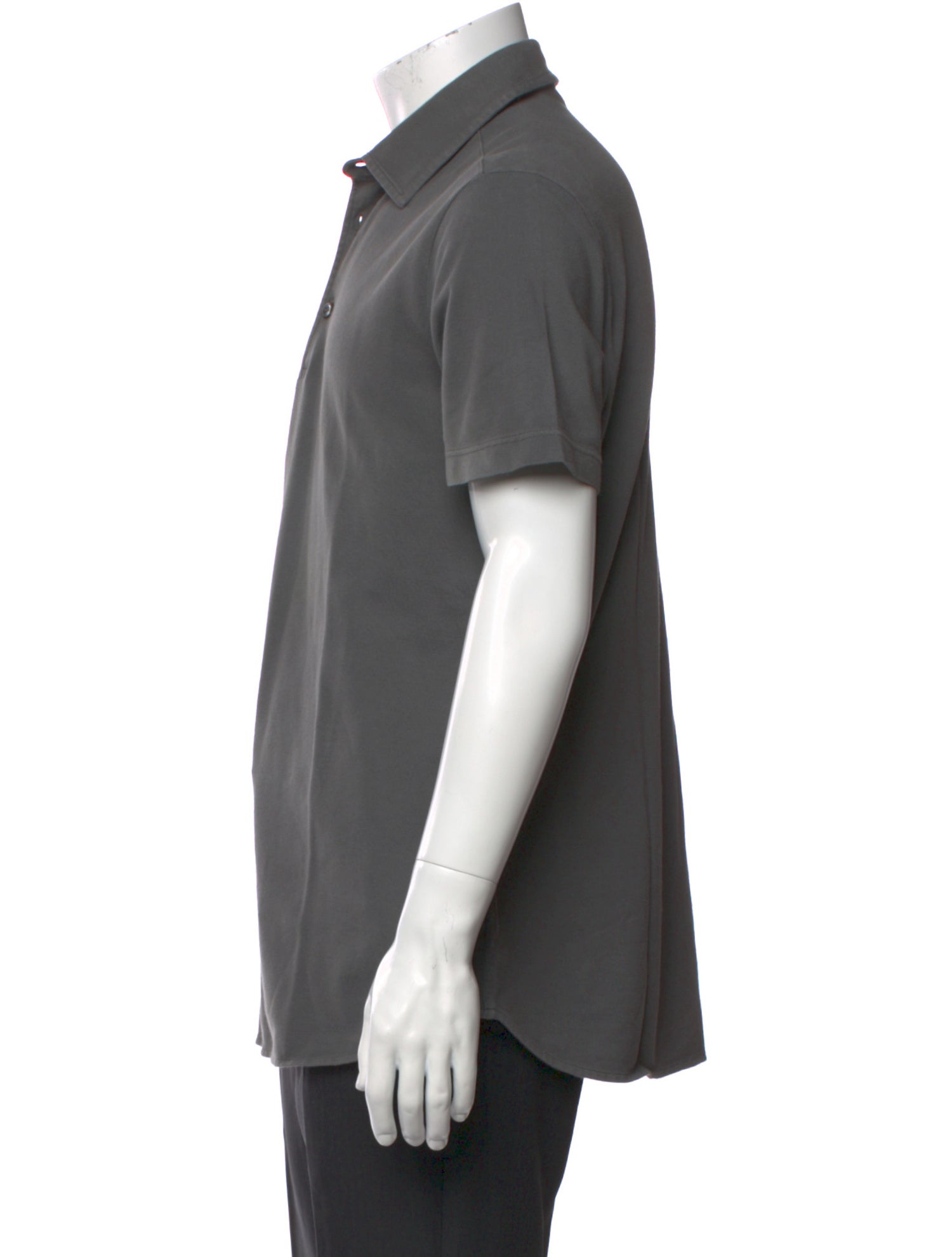 Loro Piana Crew Neck Short Sleeve Polo Shirt