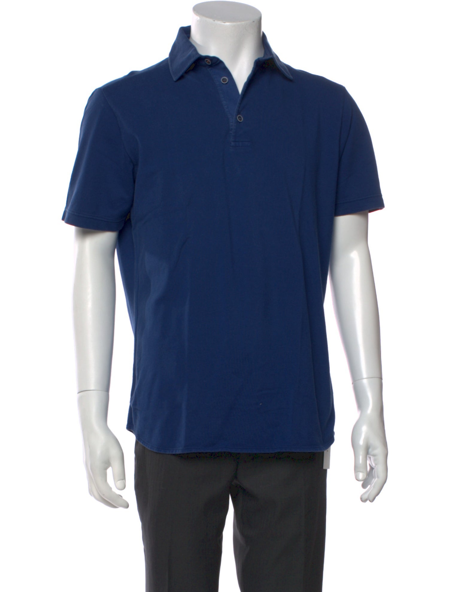 Loro Piana V-Neck Short Sleeve Polo Shirt