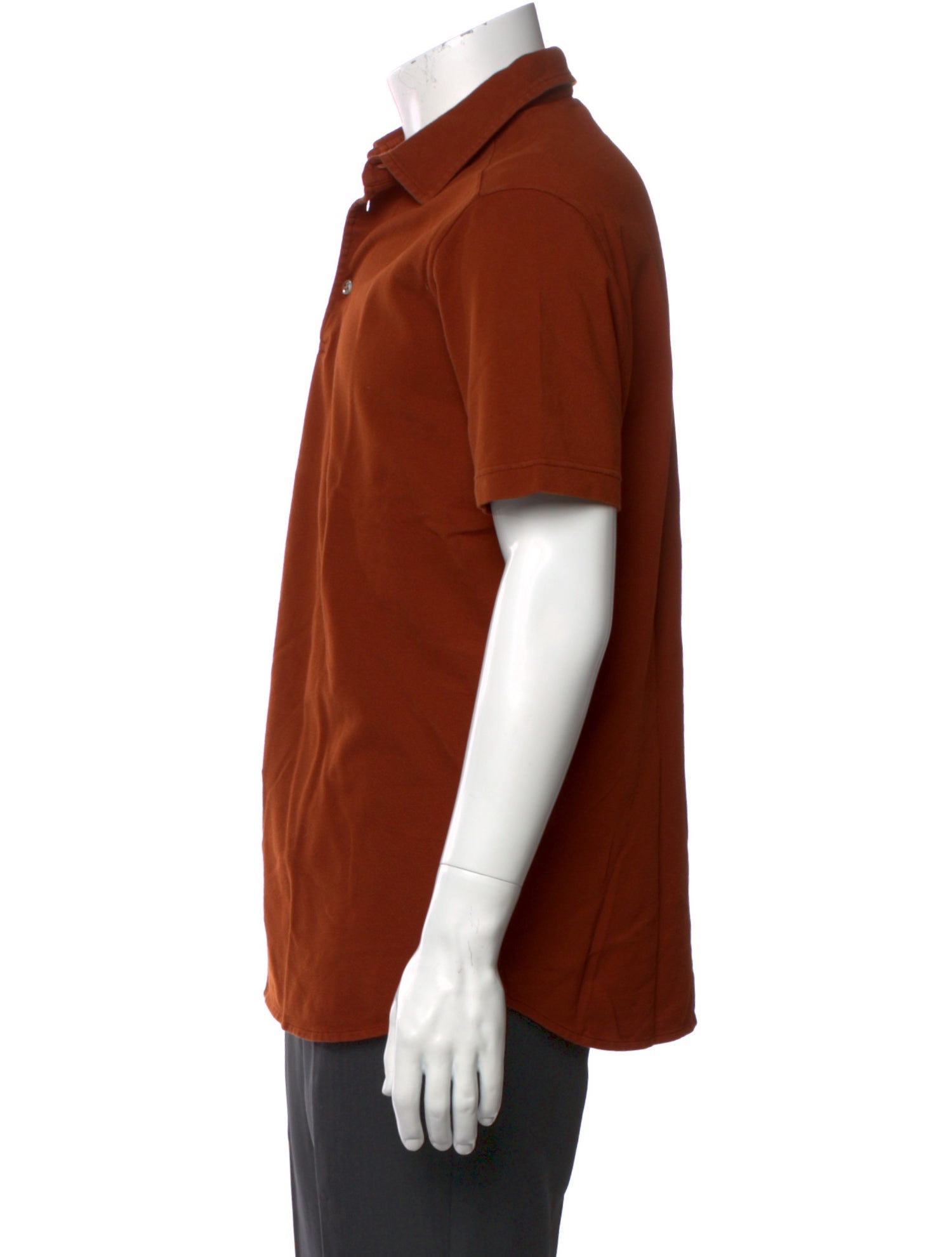Loro Piana Crew Neck Short Sleeve Polo Shirt