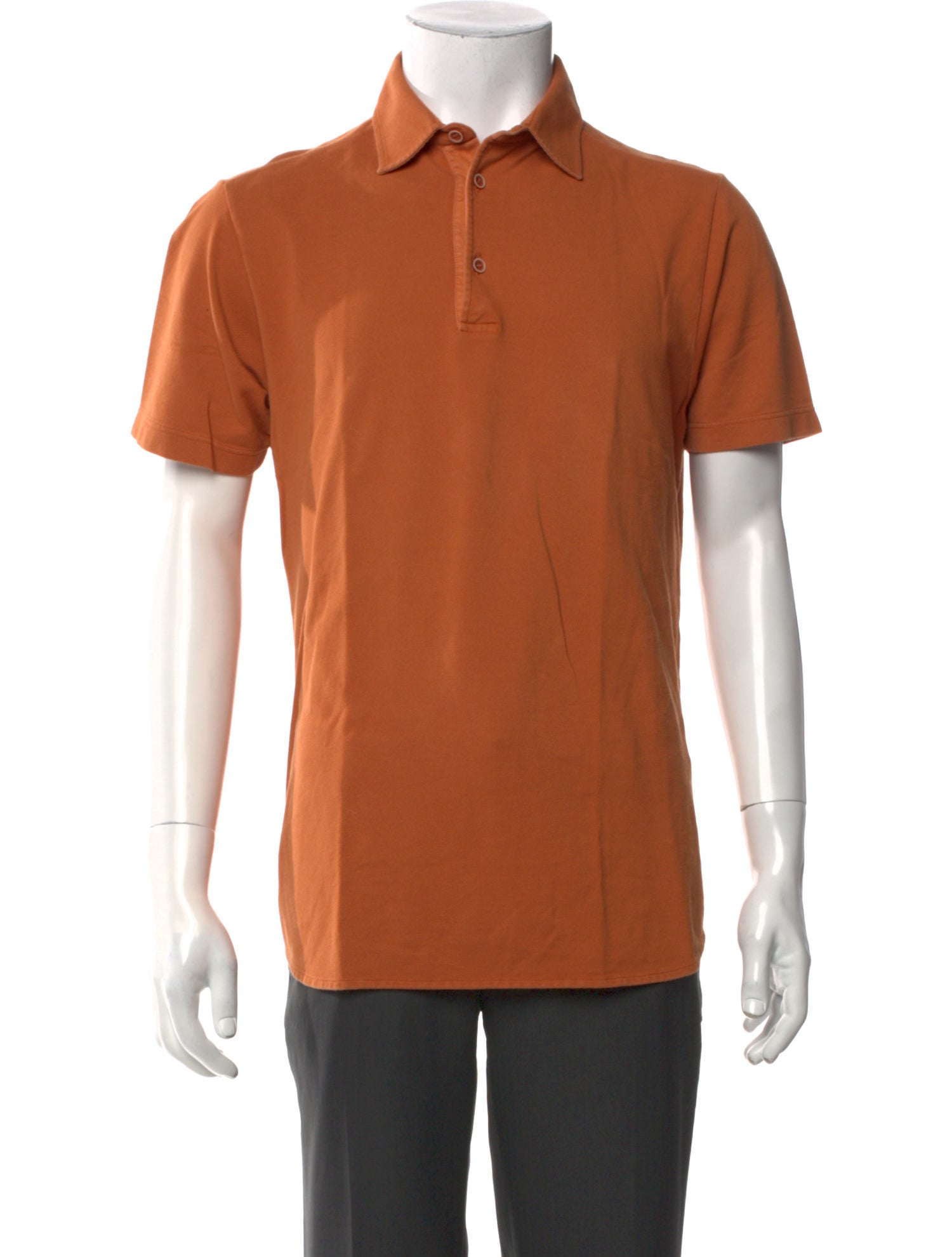 Loro Piana Collar Short Sleeve Polo Shirt