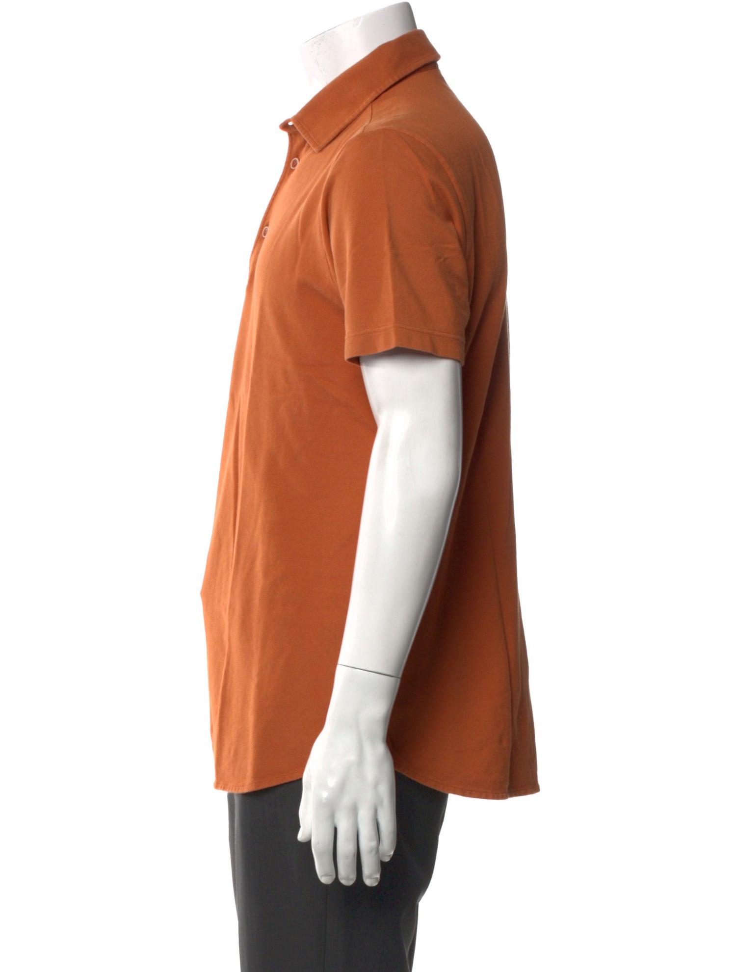 Loro Piana Collar Short Sleeve Polo Shirt