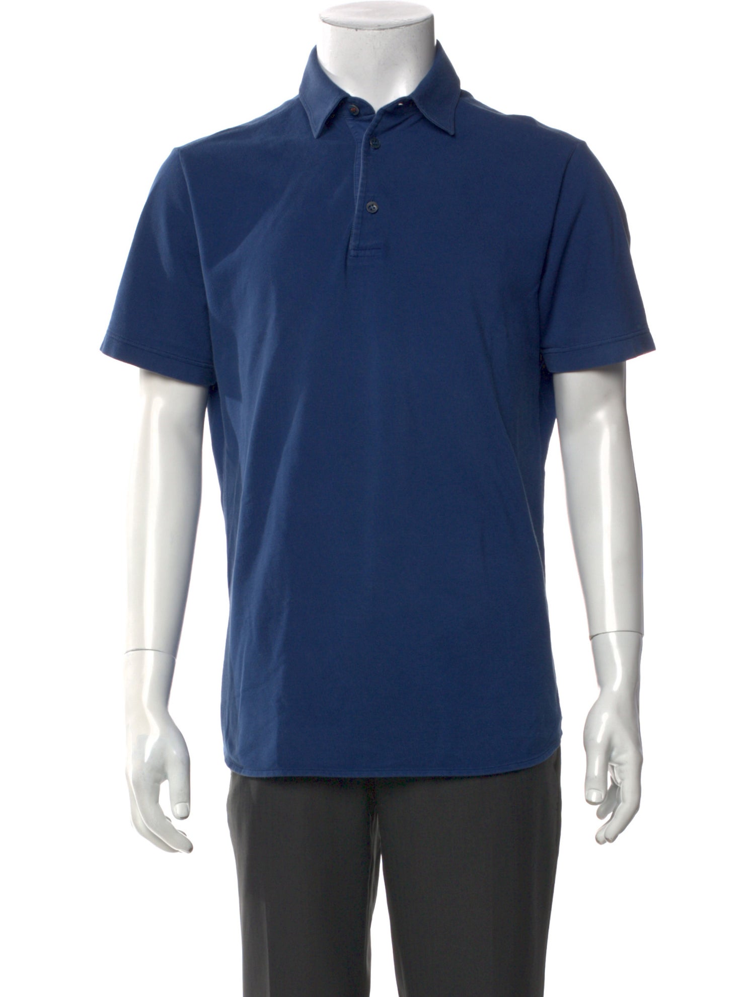 Loro Piana Collar Short Sleeve Polo Shirt
