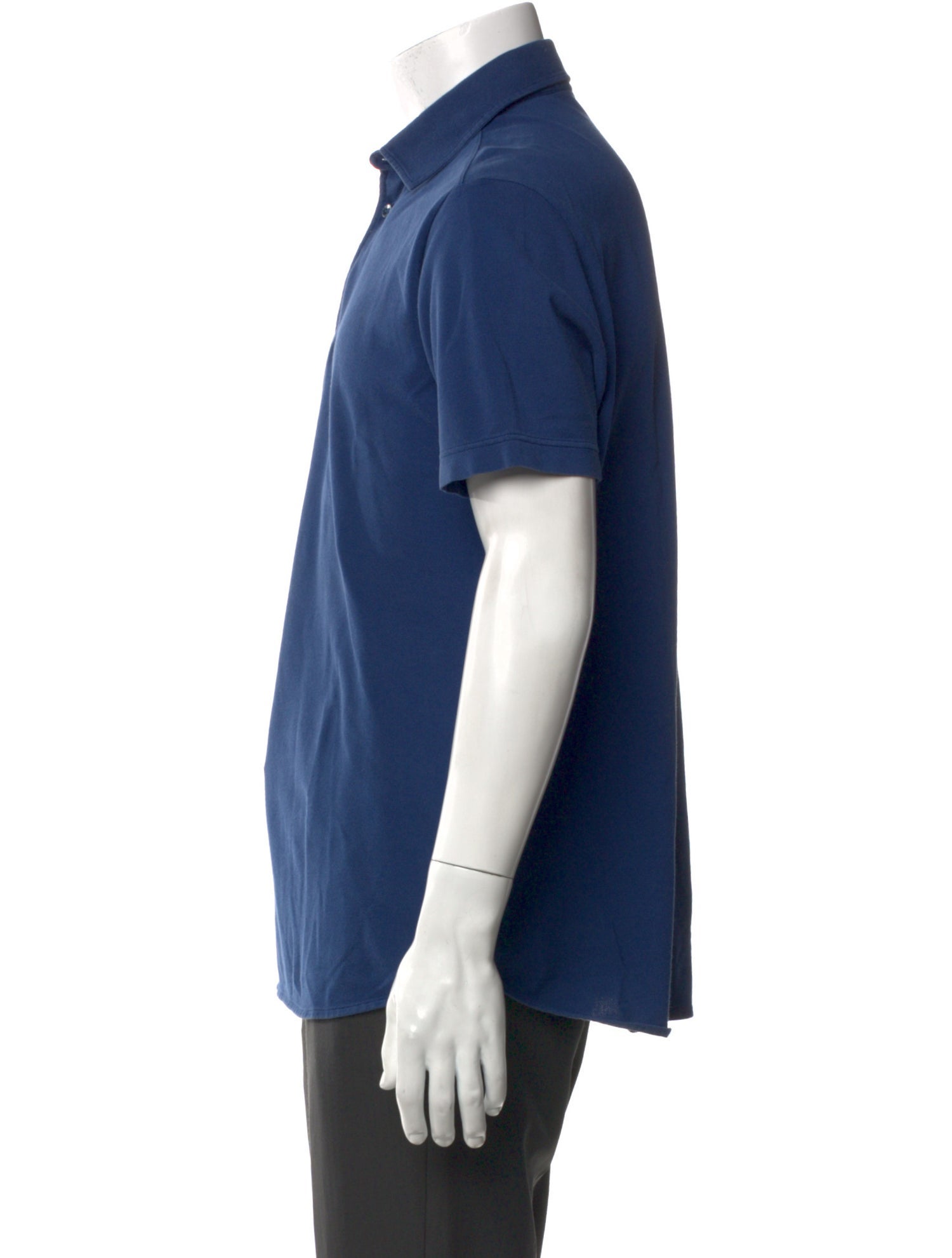 Loro Piana Collar Short Sleeve Polo Shirt