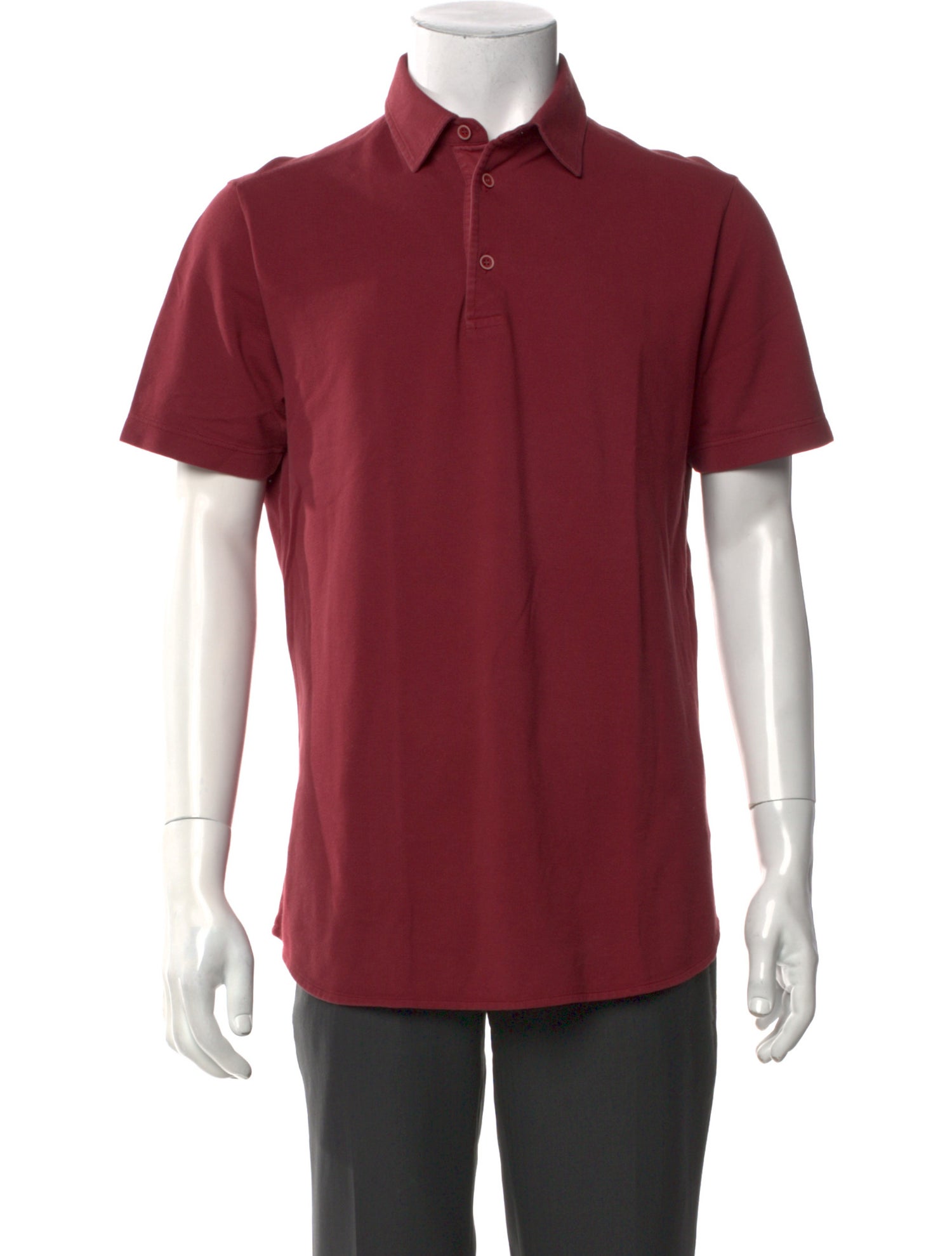 Loro Piana Collar Short Sleeve Polo Shirt