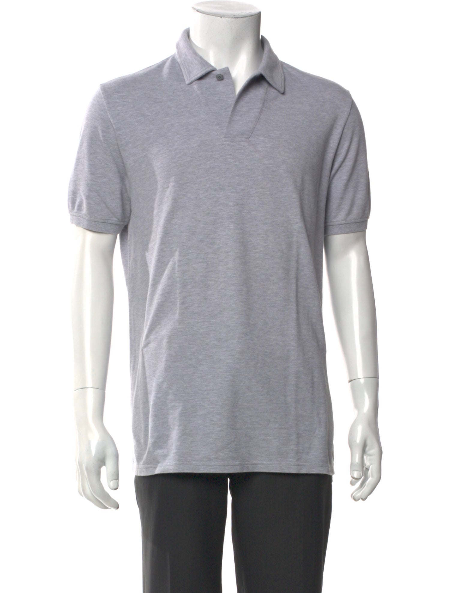 Loro Piana Collar Short Sleeve Polo Shirt