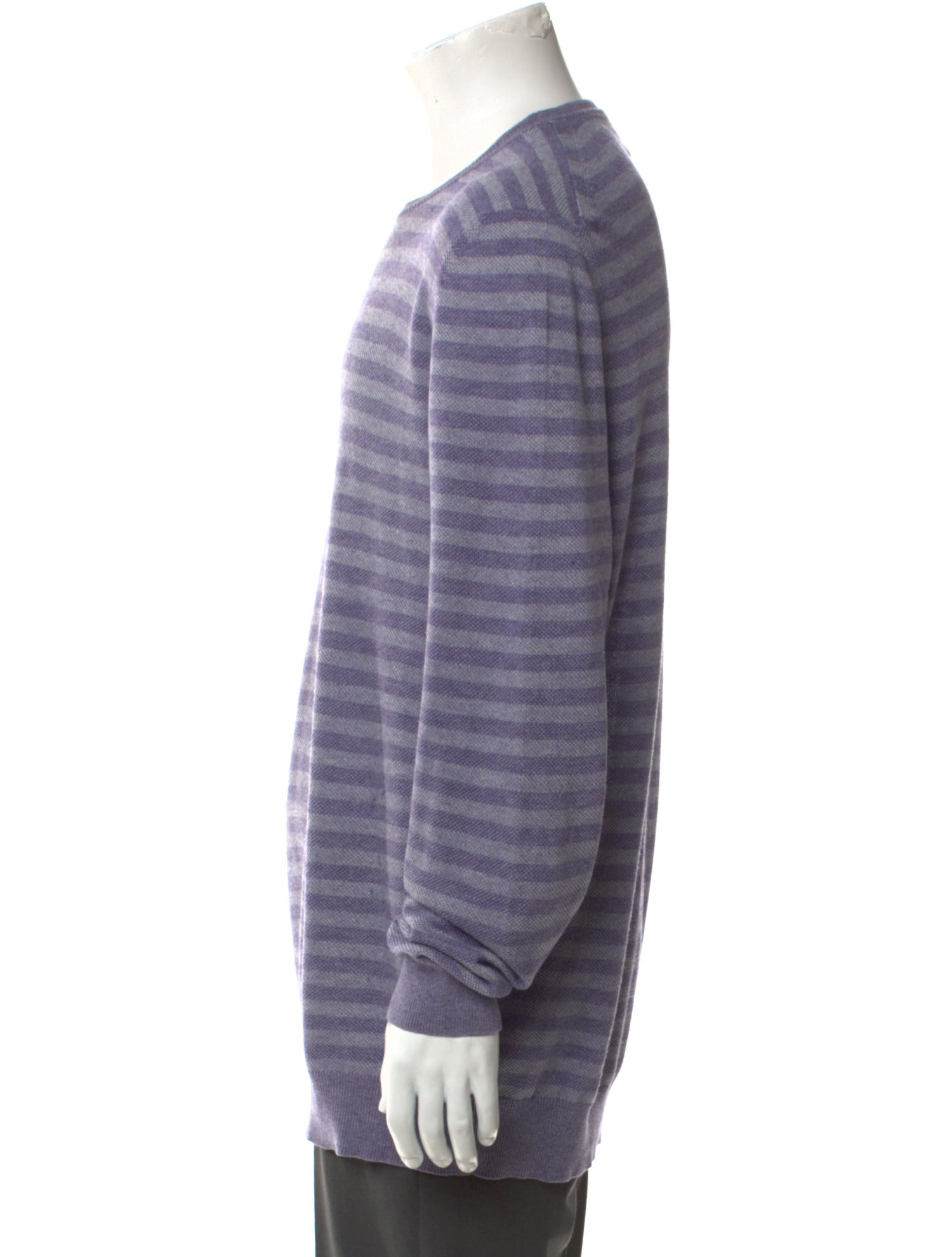 Loro Piana Striped Crew Neck Pullover