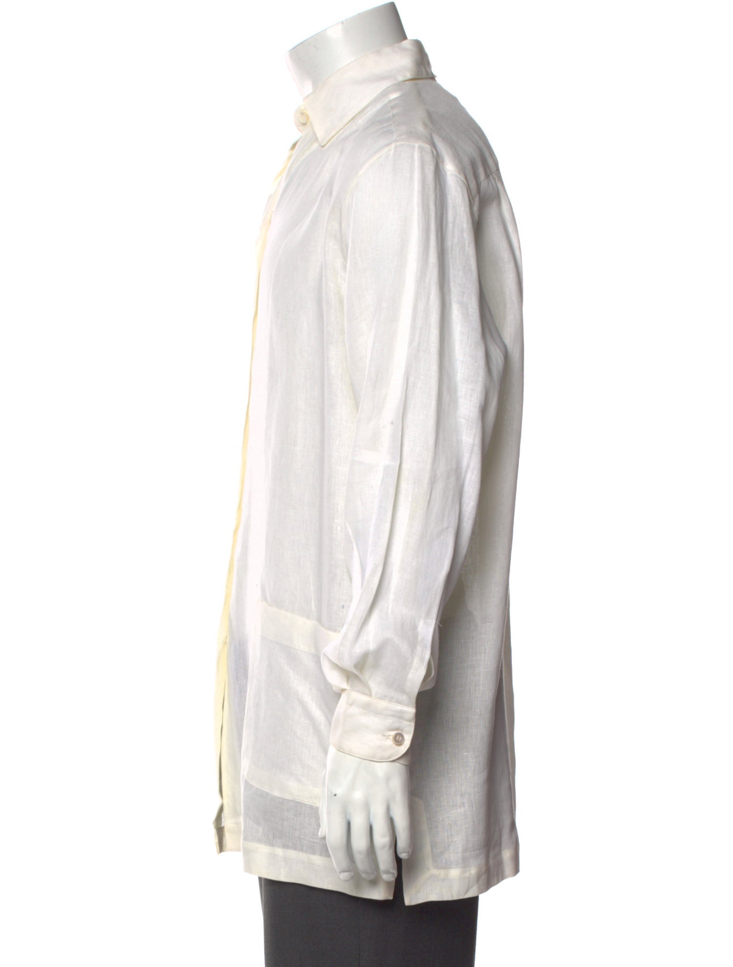 Loro Piana Linen Long Sleeve Shirt