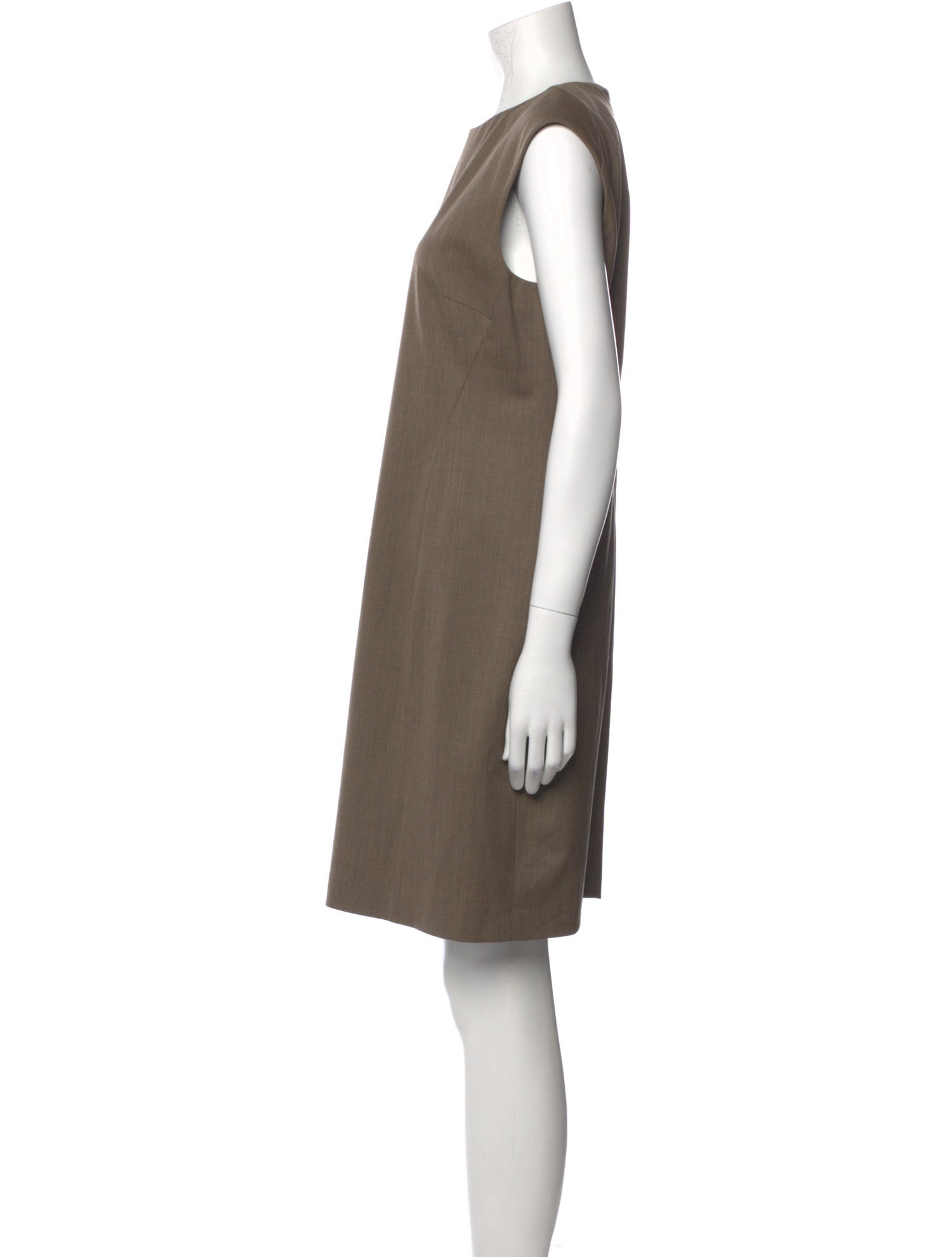 Loro Piana Virgin Wool Mini Dress