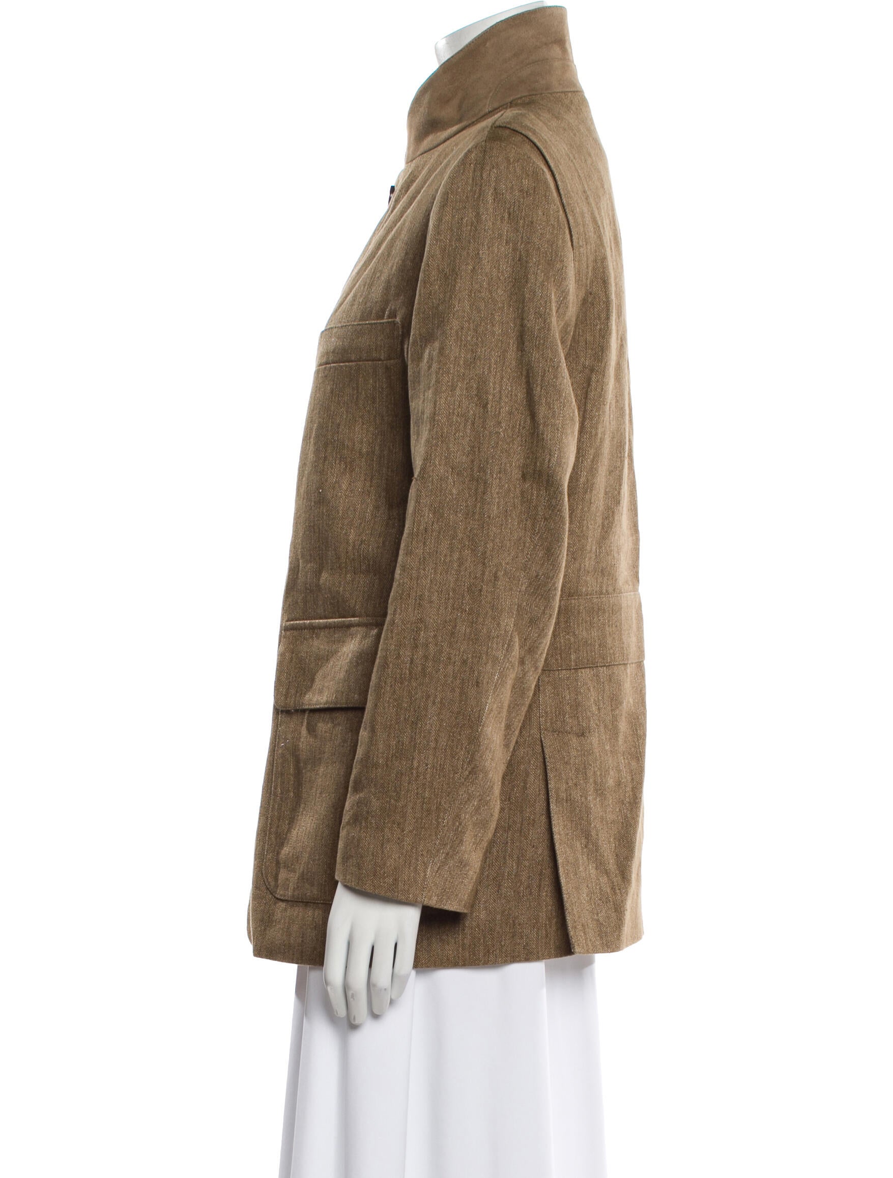 Loro Piana Roadster Linen Utility Jacket