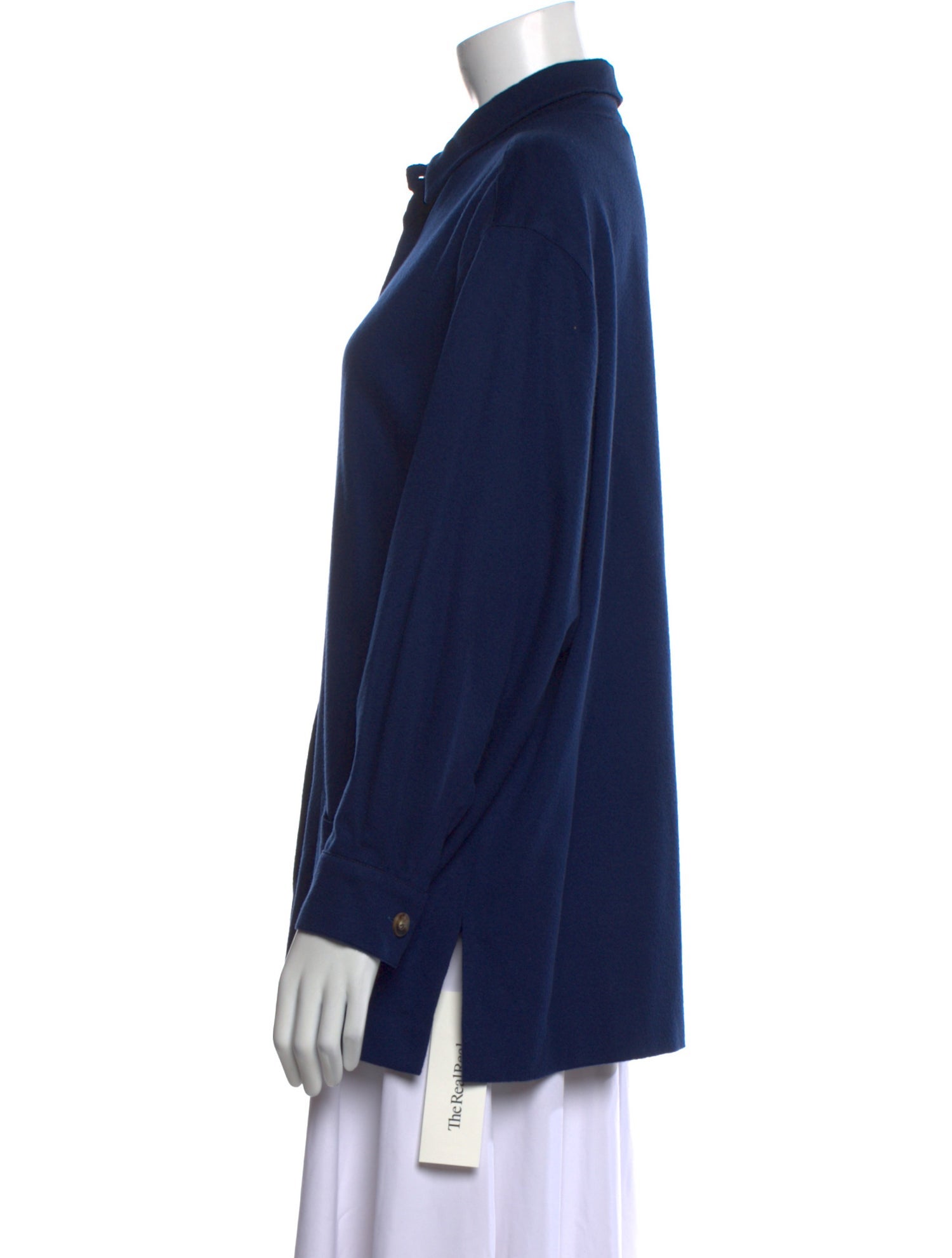 Loro Piana Vintage Cashmere Button-Up Top