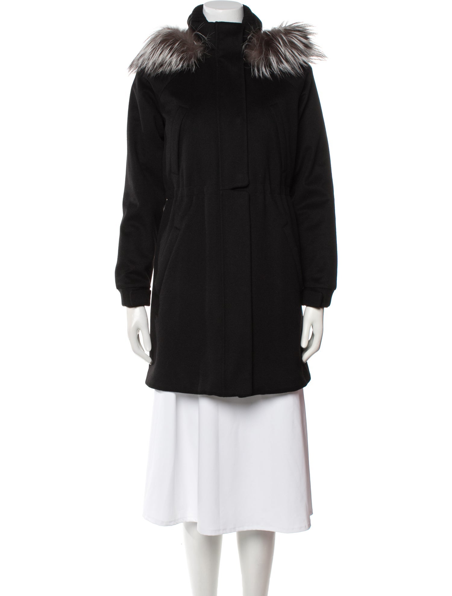 Loro Piana Storm System Icery Long Cashmere Parka