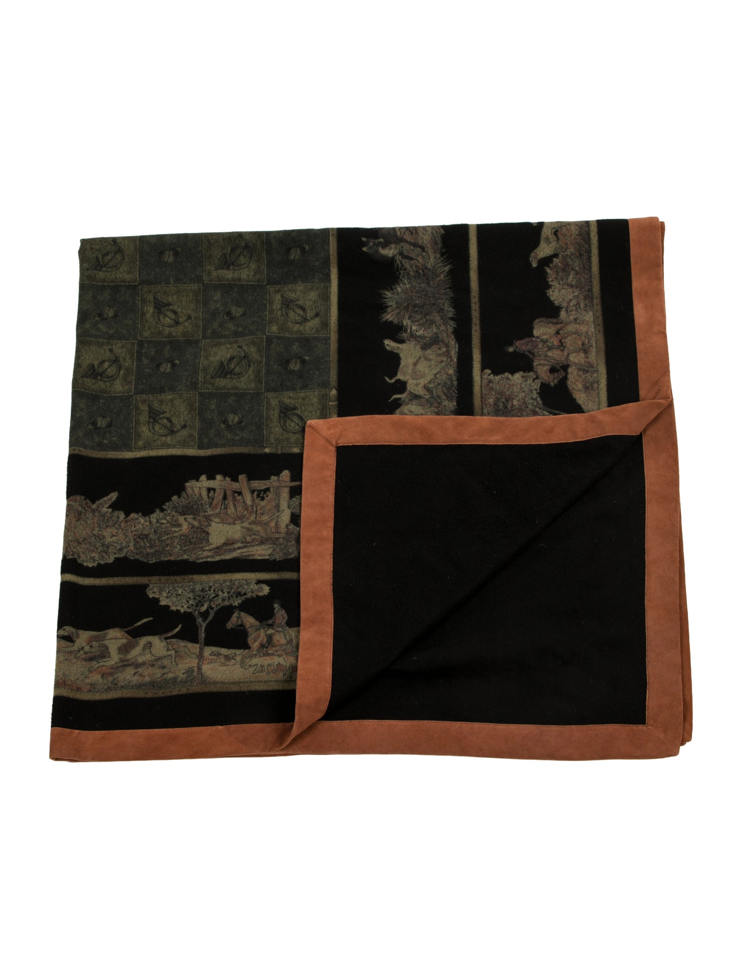 Loro Piana Printed Throw Blanket