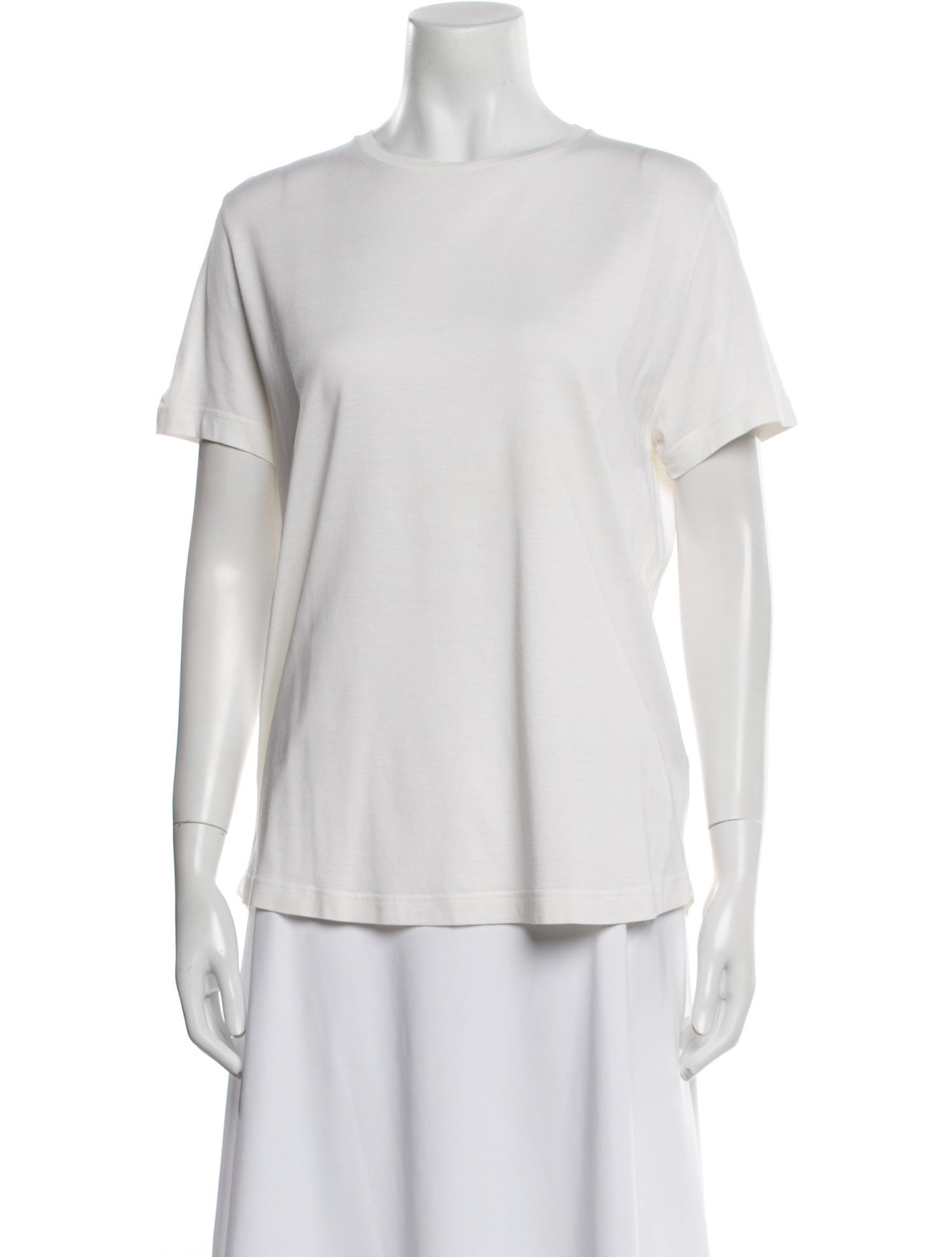 Loro Piana Silk Crew Neck T-Shirt