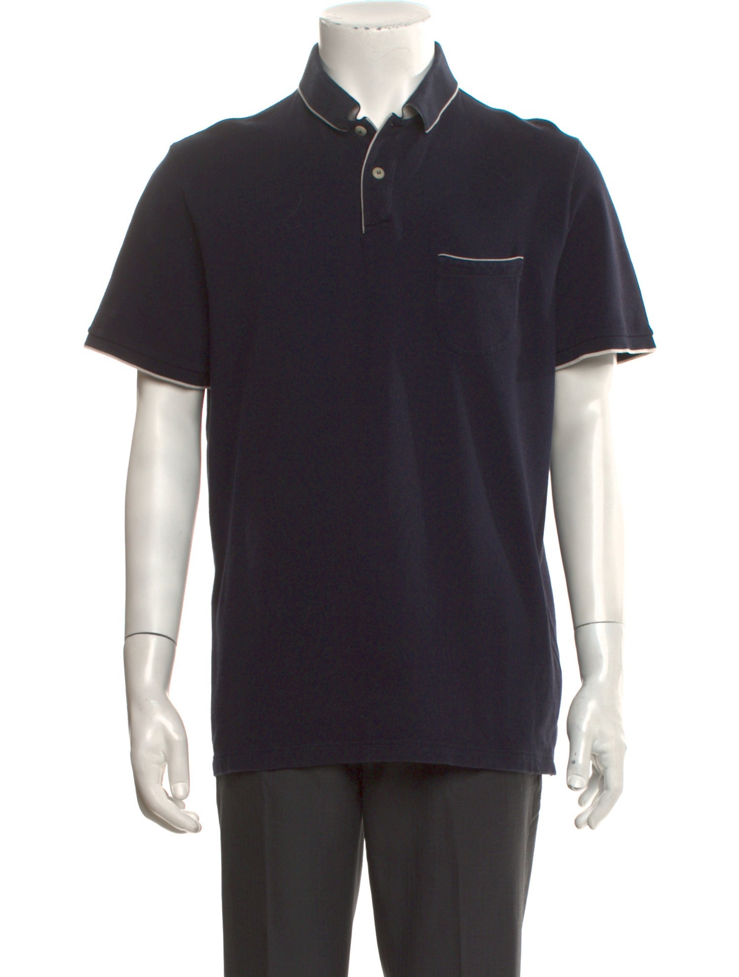Loro Piana Regatta Crew Neck Polo Shirt