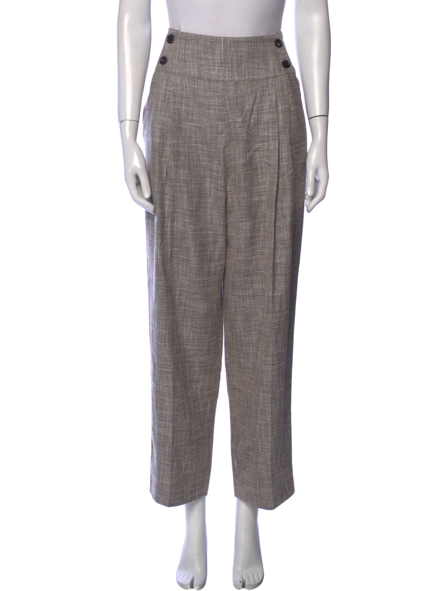 Loro Piana Wool Straight Leg Pants w/ Tags