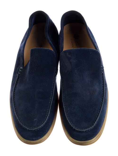 Loro Piana Suede Loafers