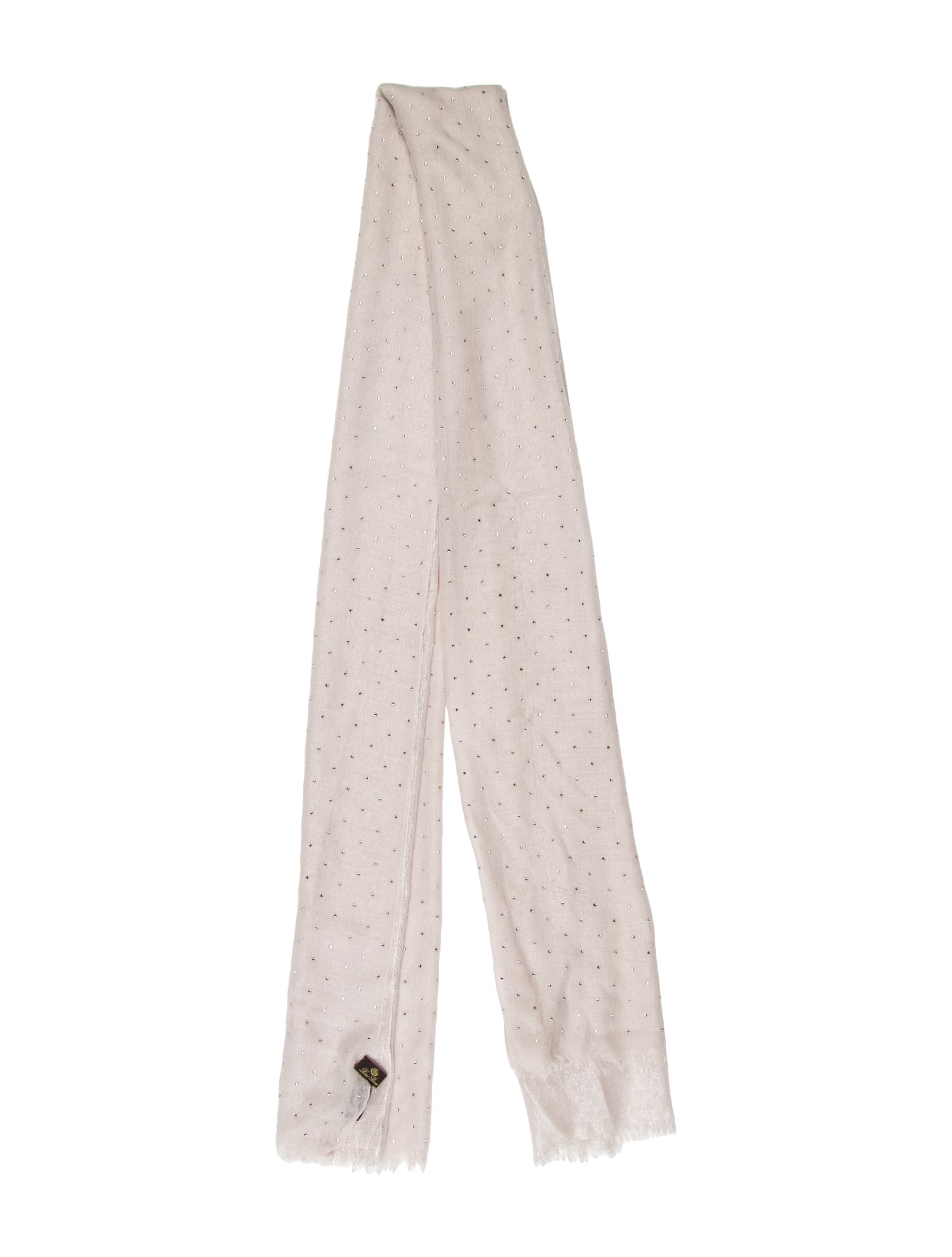 Loro Piana Cashmere Floral Print Scarf