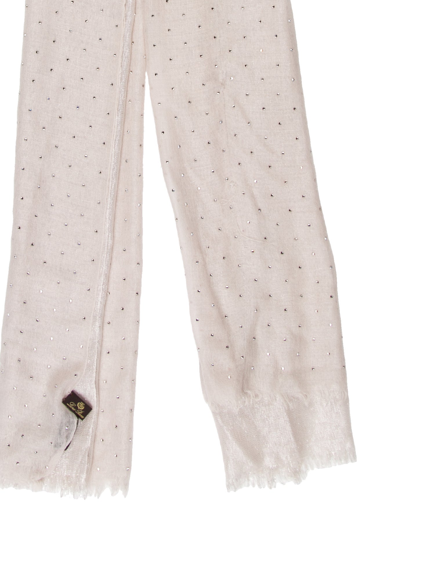 Loro Piana Cashmere Floral Print Scarf