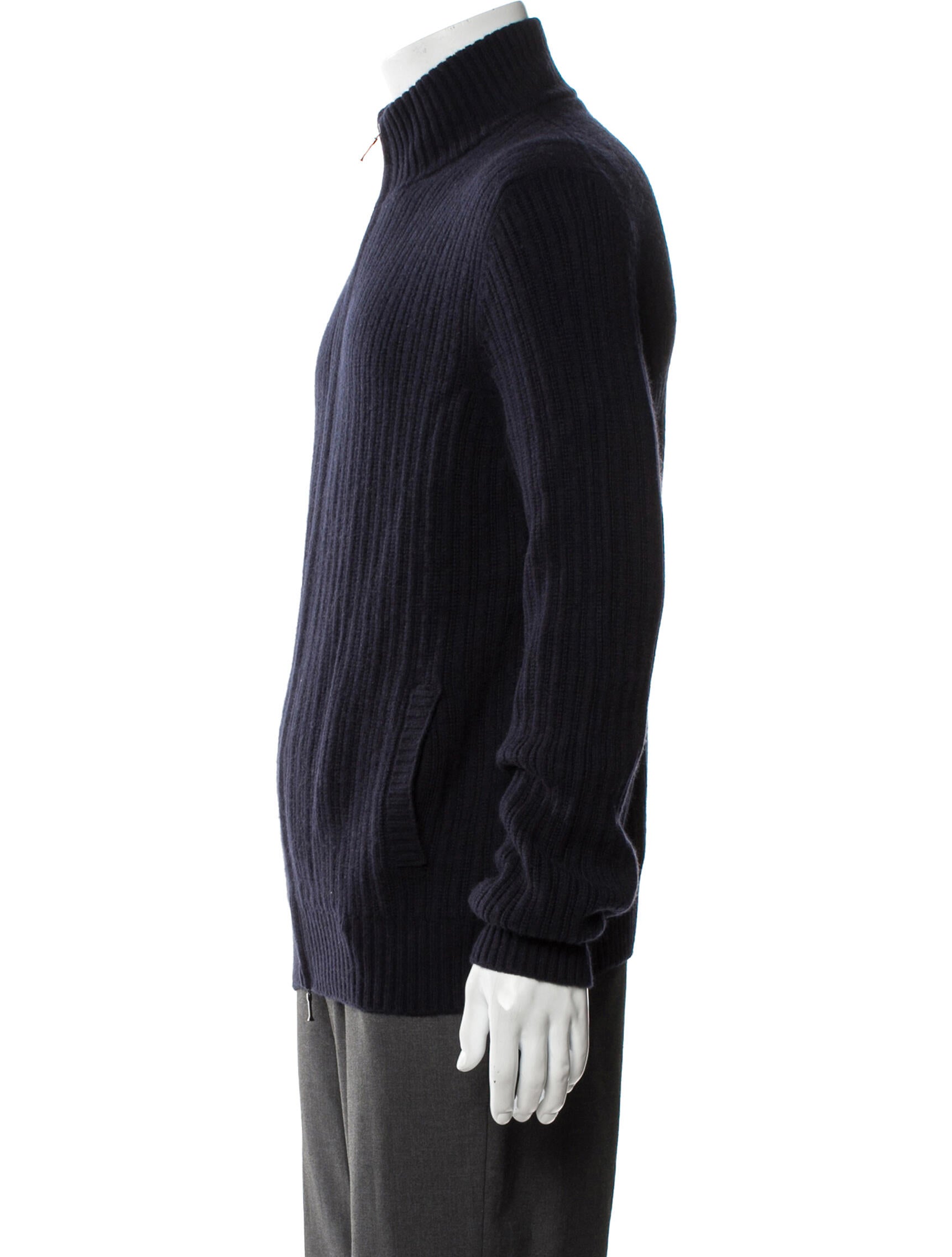 Loro Piana Cashmere Turtleneck Cardigan