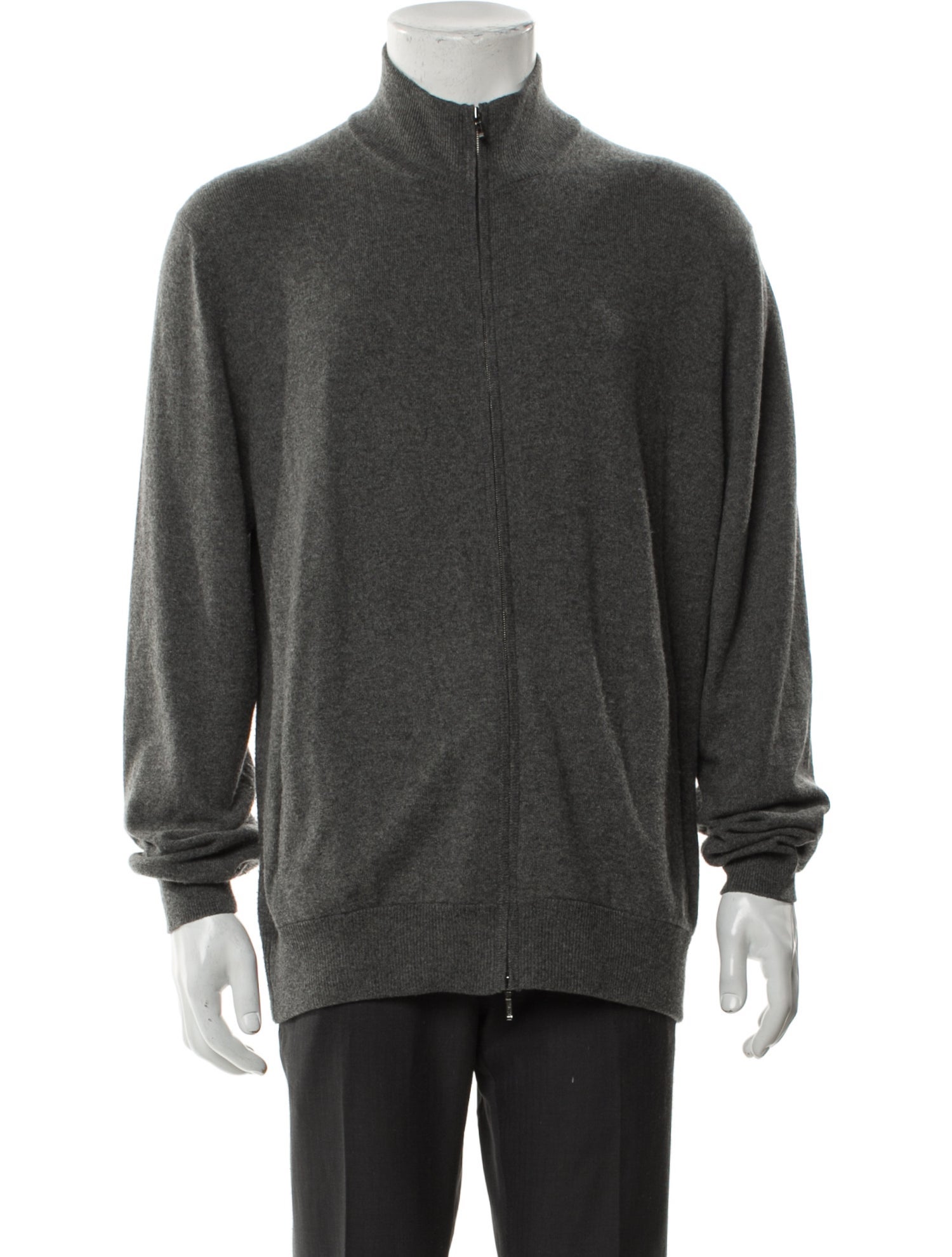 Loro Piana Baby Cashmere Turtleneck Cardigan