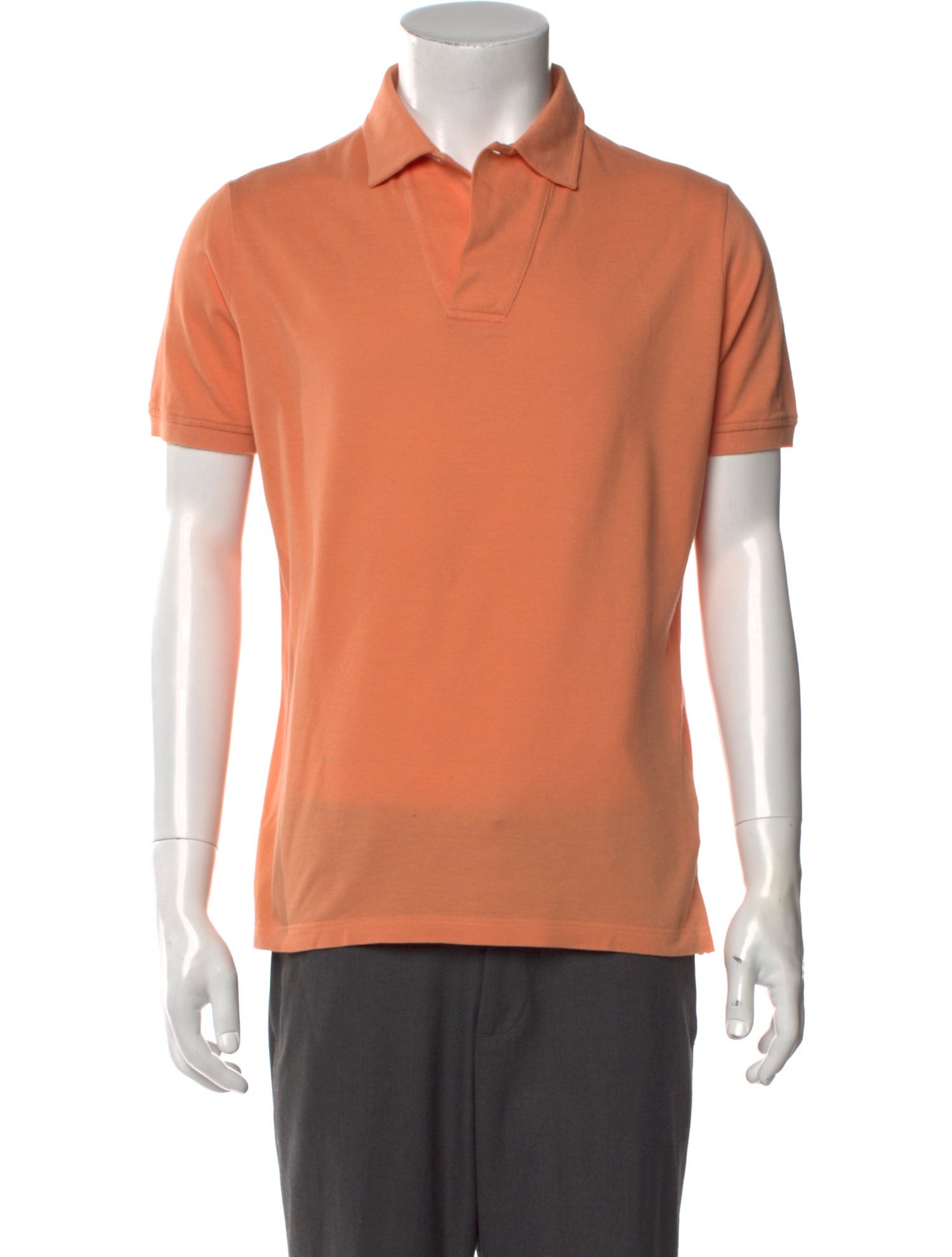 Loro Piana Collar Short Sleeve Polo Shirt