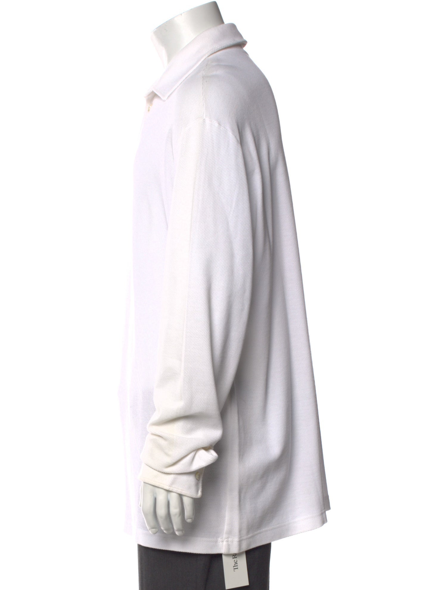 Loro Piana Collar Long Sleeve Polo Shirt