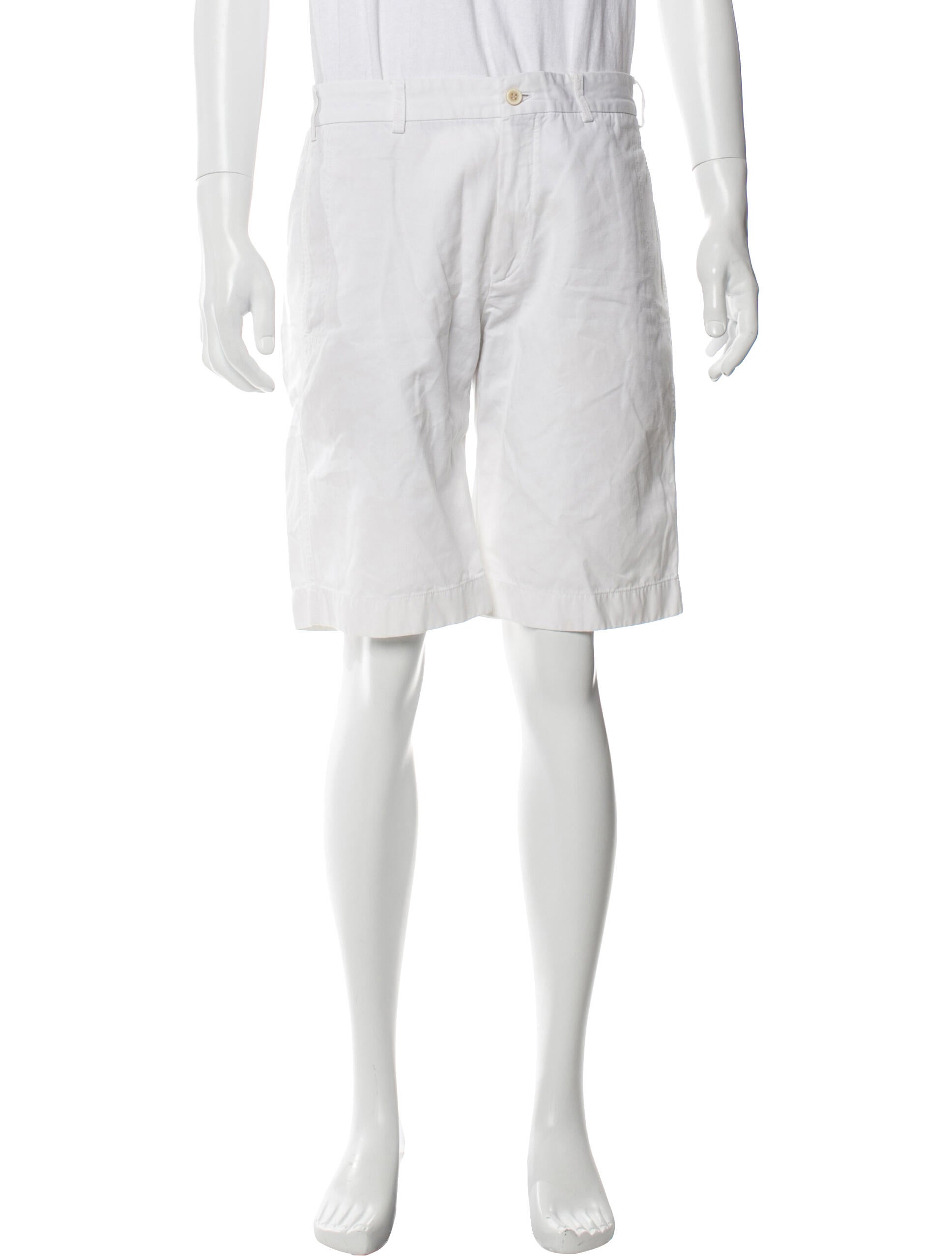 Loro Piana Flat Front Shorts