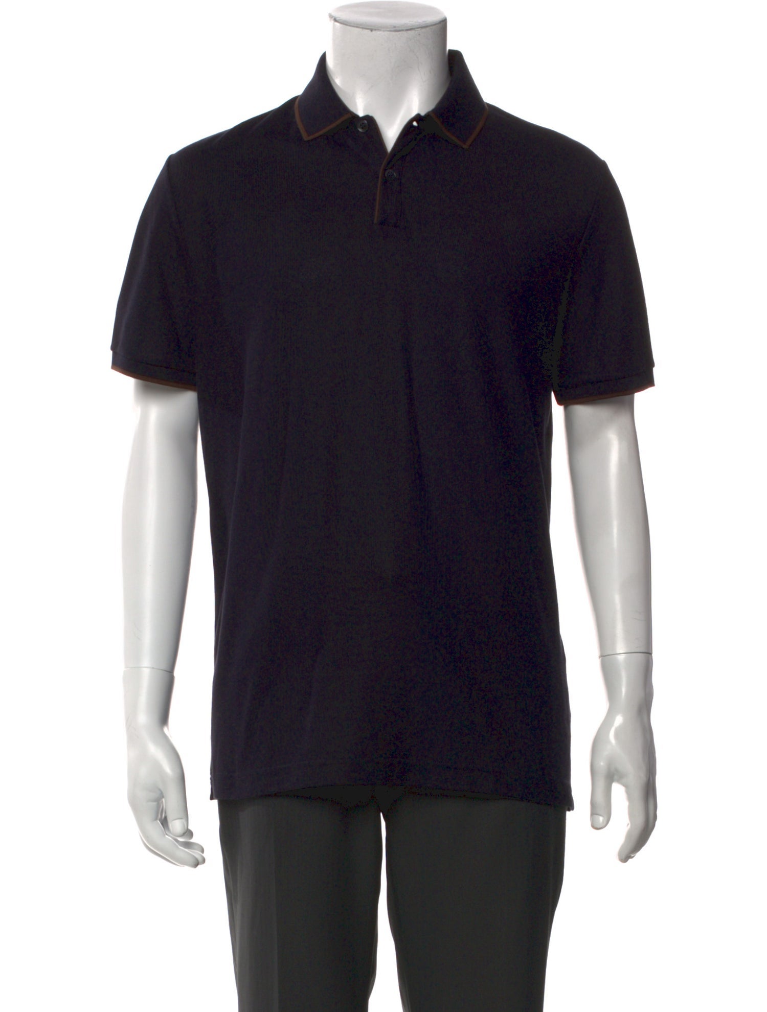 Loro Piana V-Neck Short Sleeve Polo Shirt w/ Tags