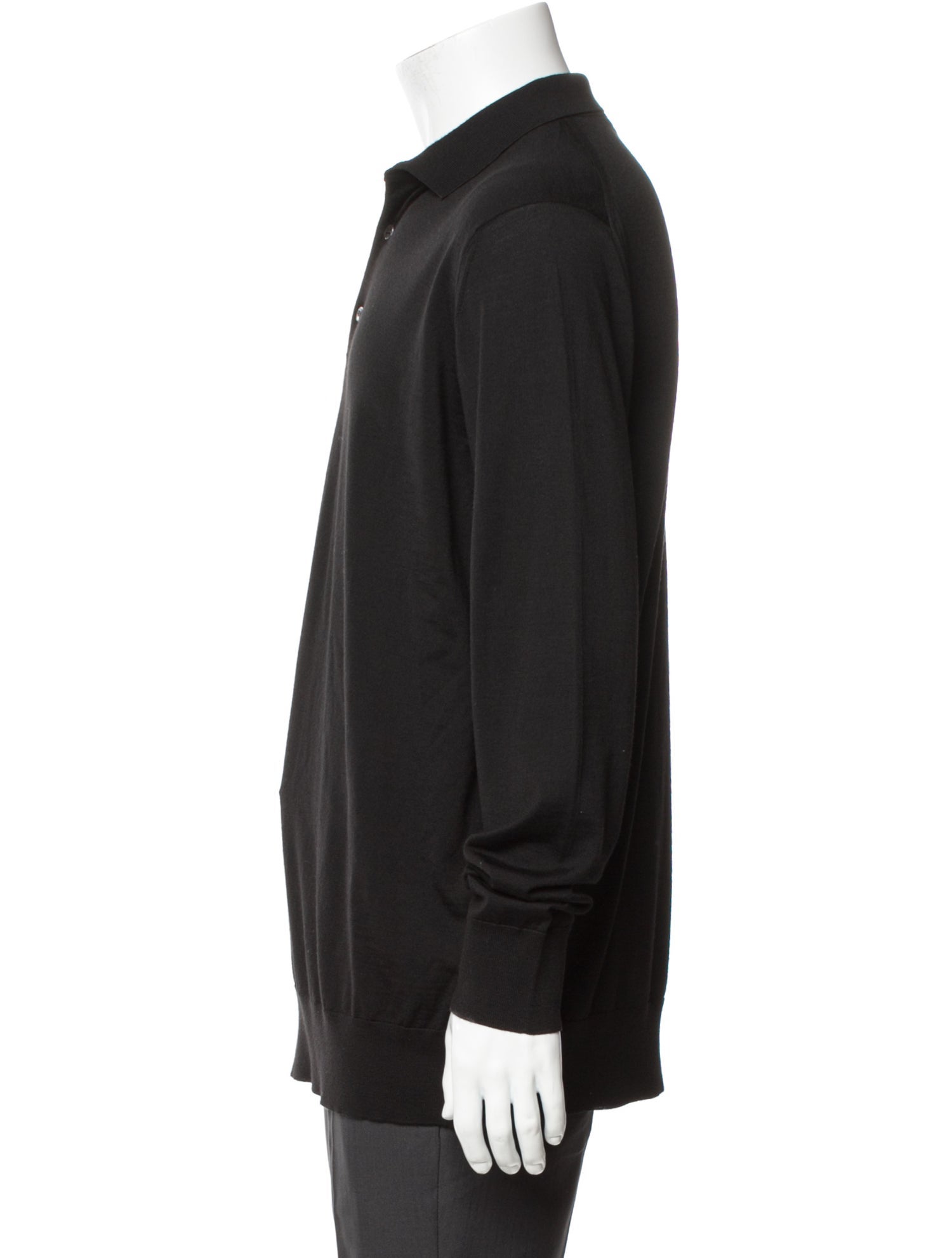 Loro Piana Wish® Virgin Wool Polo Sweater