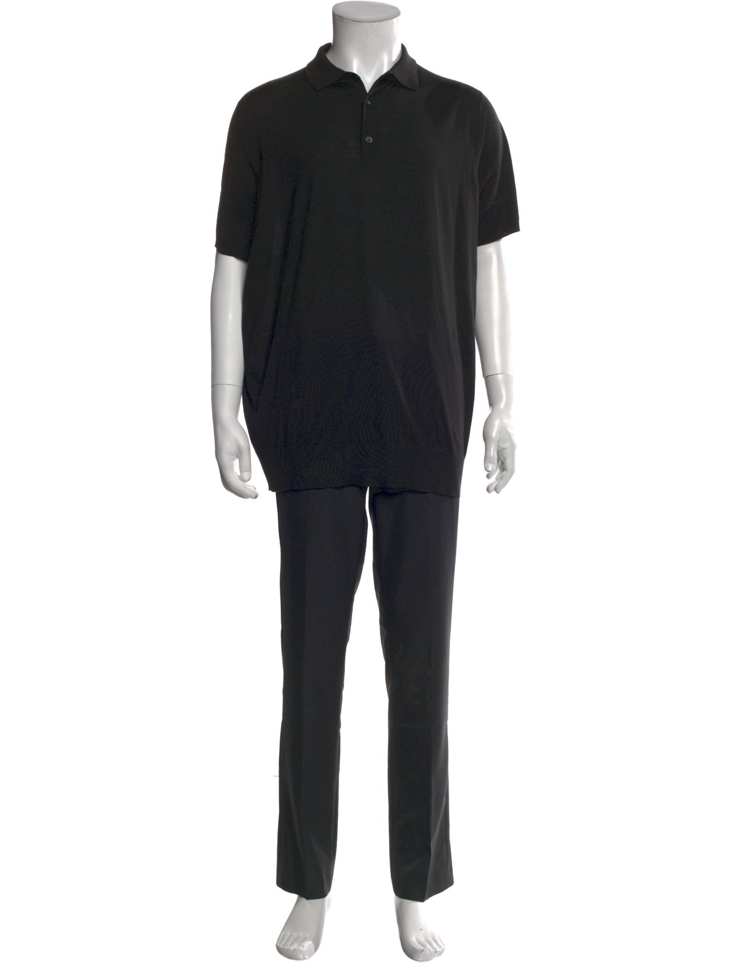 Loro Piana Wish® Virgin Wool Polo Sweater