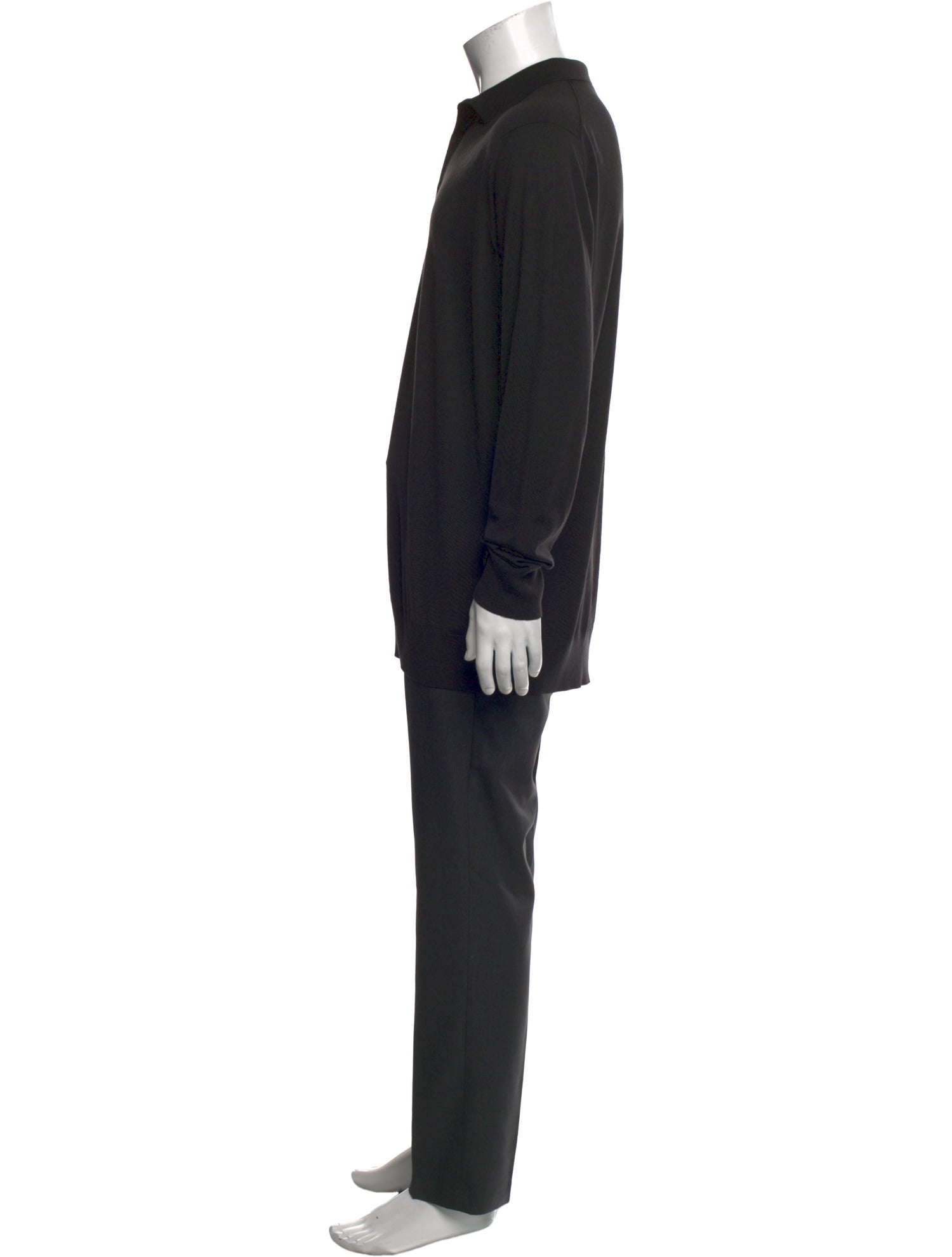 Loro Piana Wish® Virgin Wool Polo Sweater