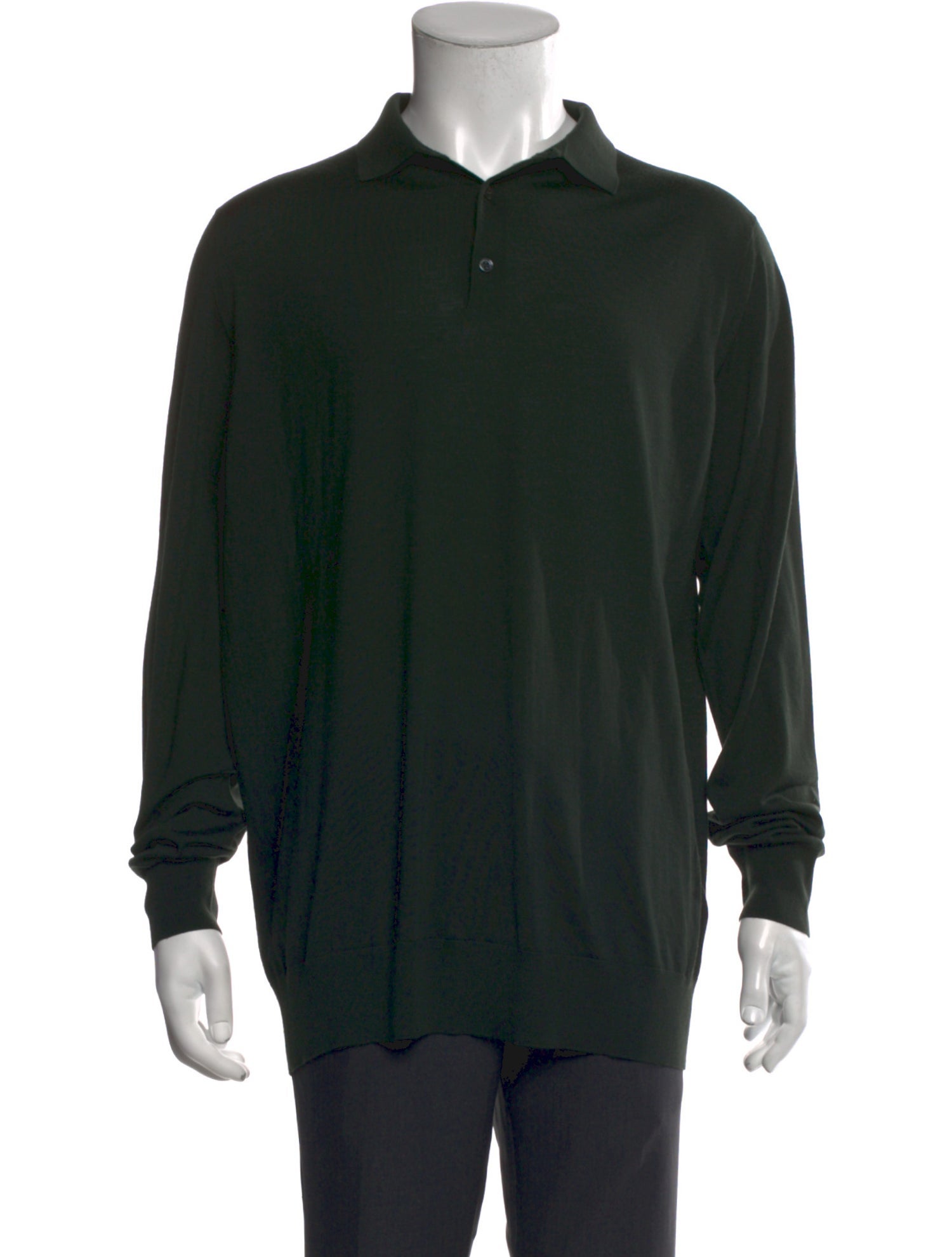 Loro Piana Wish® Virgin Wool Polo Sweater