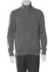 Loro Piana Baby Cashmere Mock Neck Cardigan
