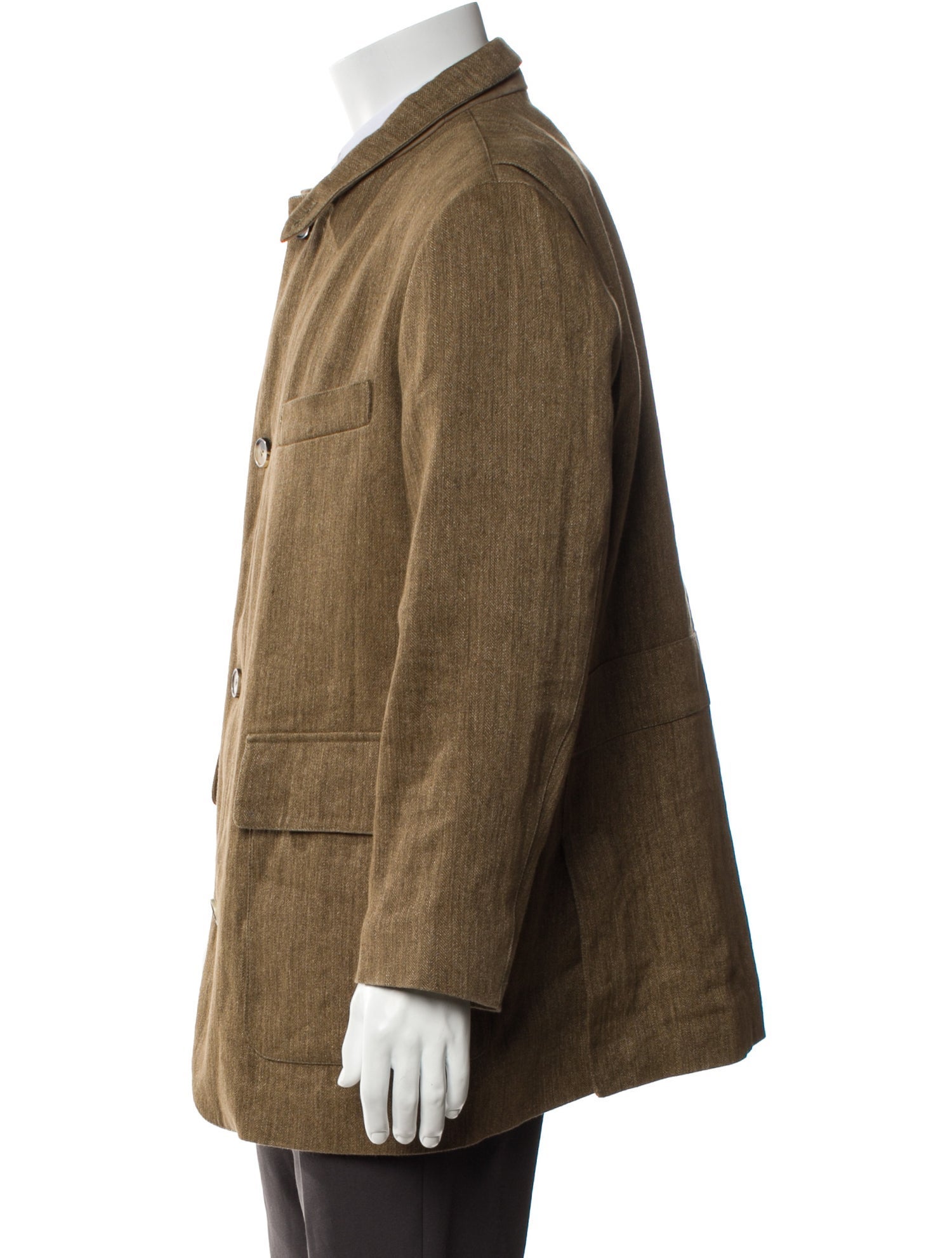 Loro Piana Roadster Linen Coat