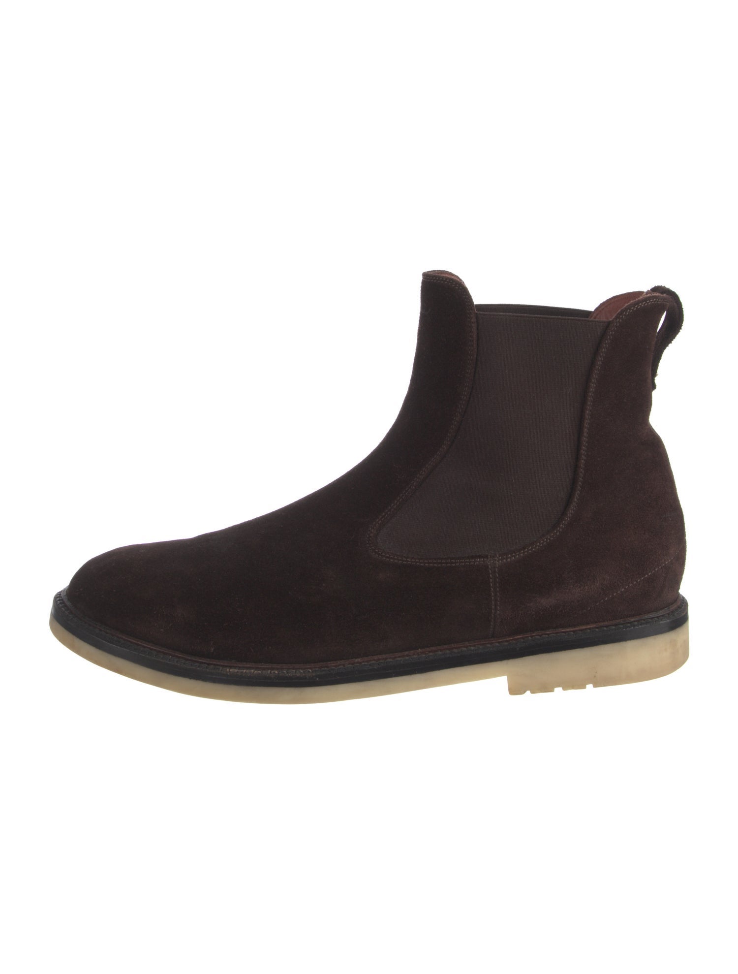 Loro Piana Suede Chelsea Boots