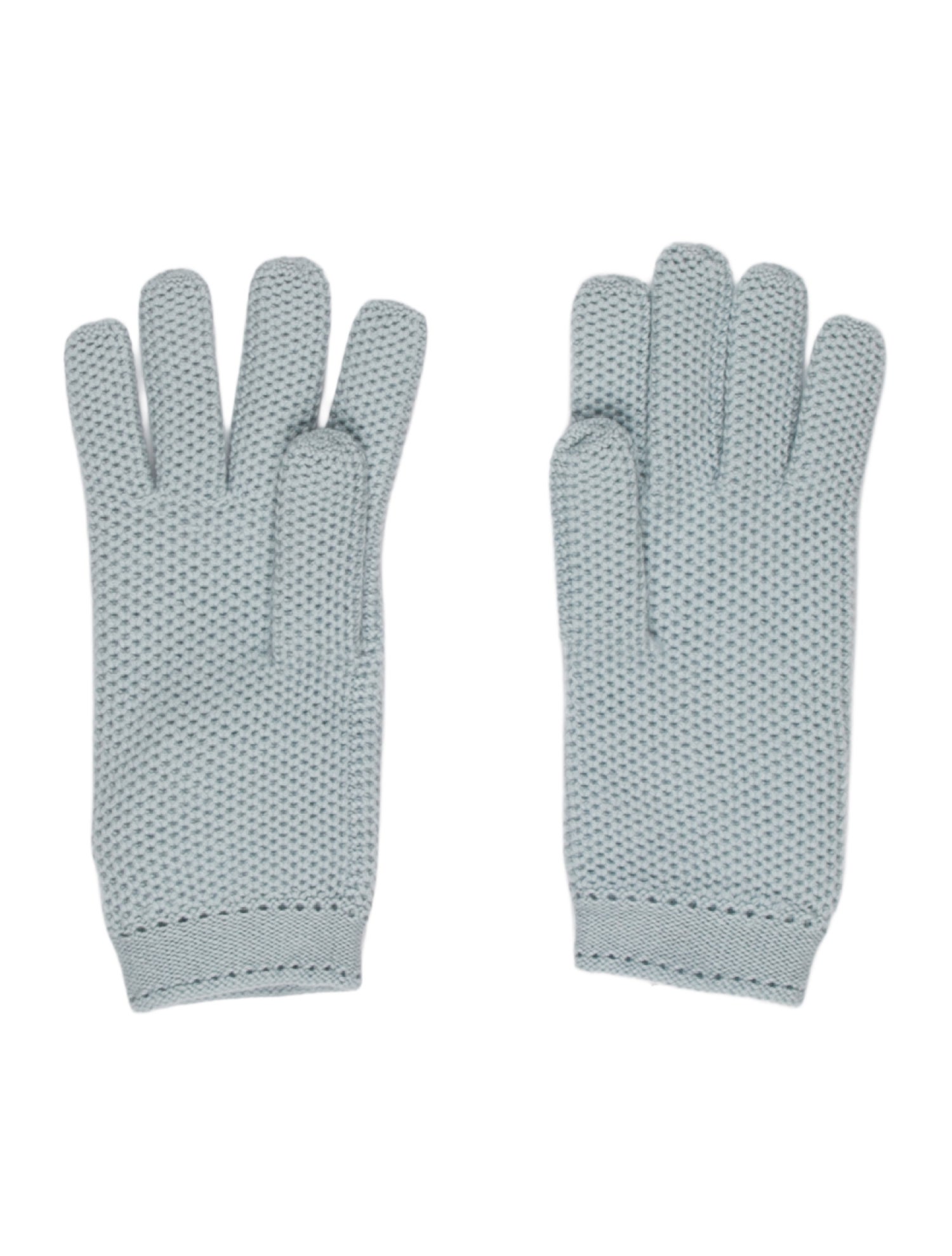 Loro Piana Solid Woven Gloves