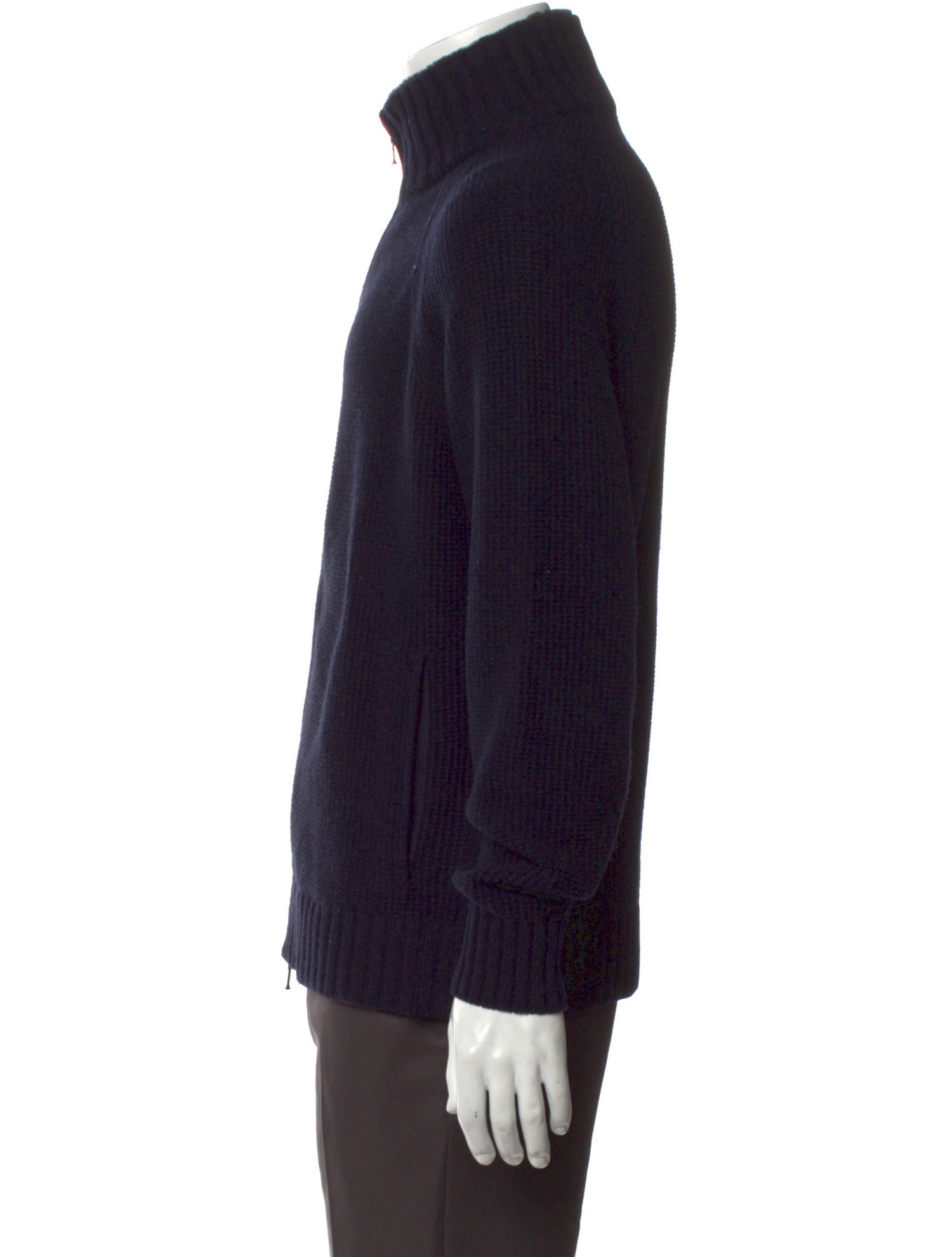 Loro Piana Cashmere Turtleneck Cardigan