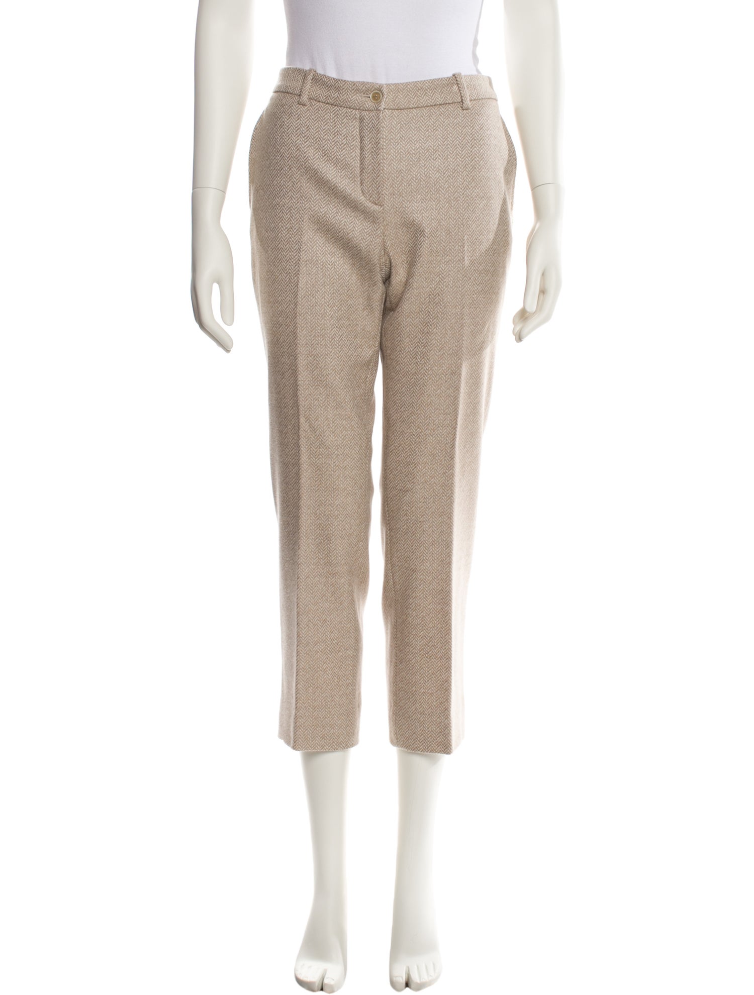 Loro Piana Cashmere Straight Leg Pants